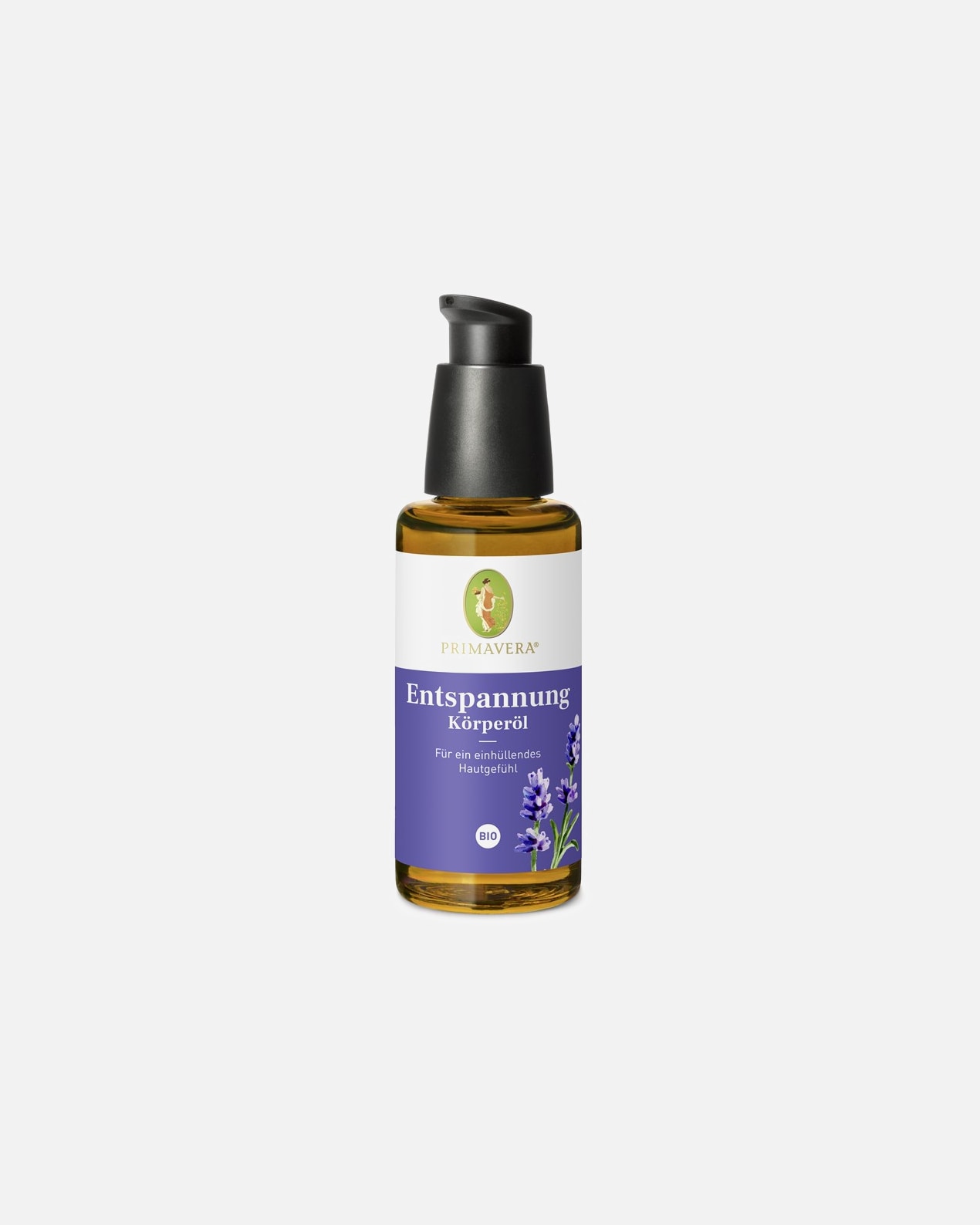 Körperöl für Unisex Primavera Entspannung Körperöl Bio 50 ml