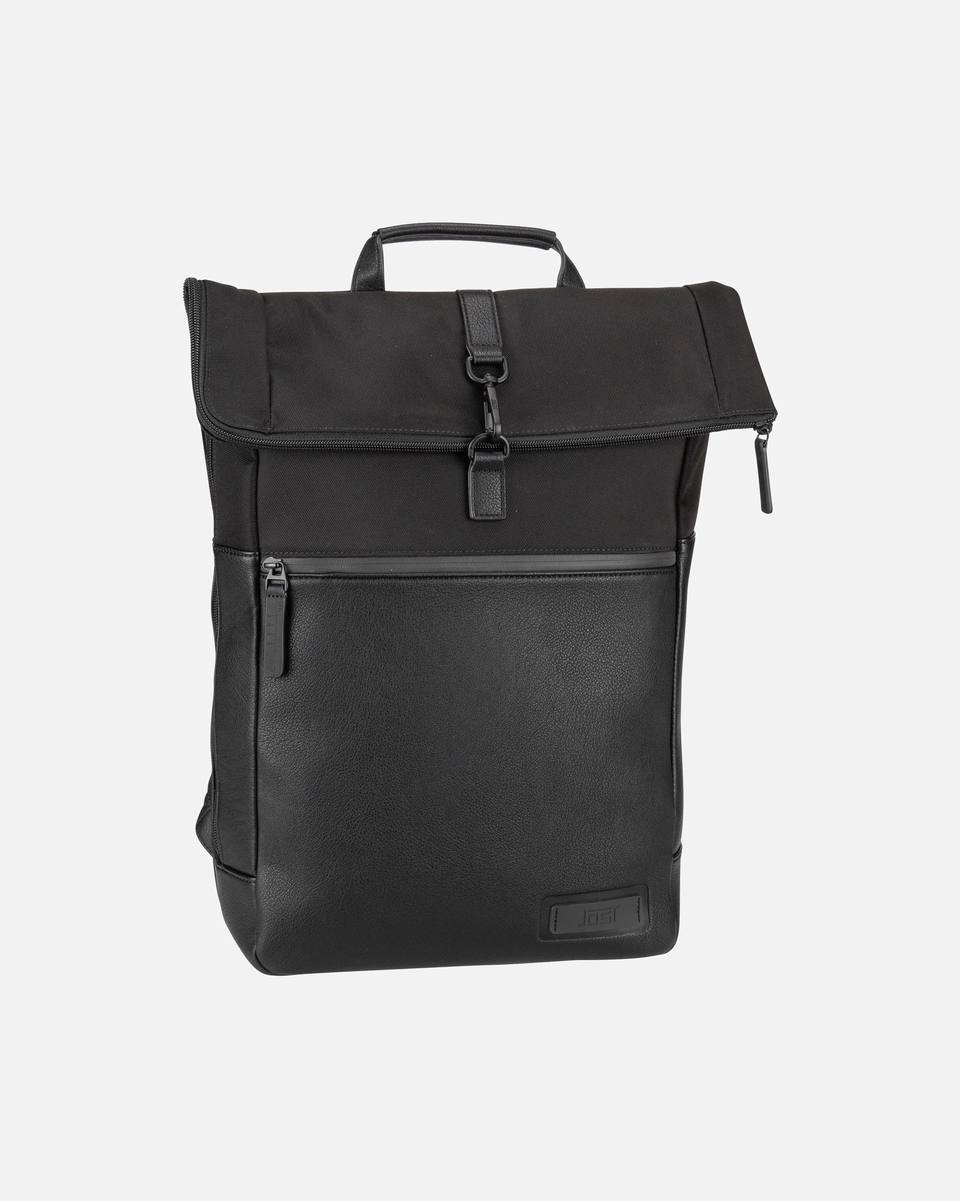 Rucksack für Männlich Jost Rucksack Riga Courier Black