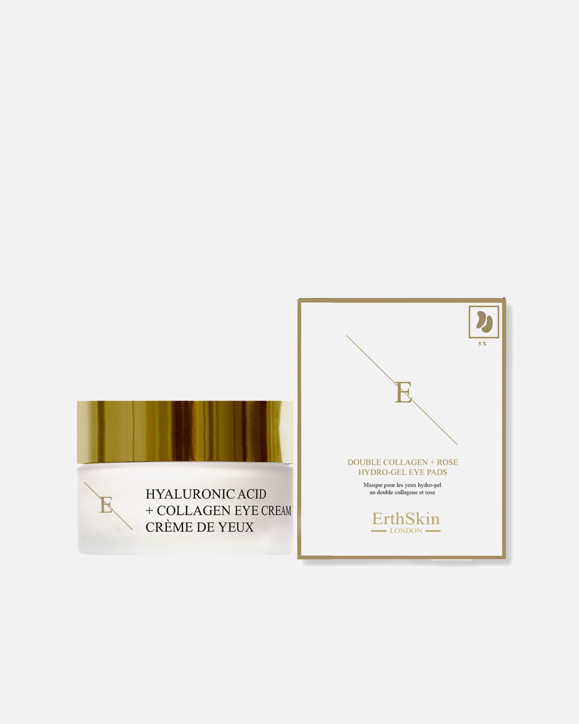 Augenpflegeset für Weiblich ErthSkin London Pro Age + Doppelkollagen-Augenset 1 Stück