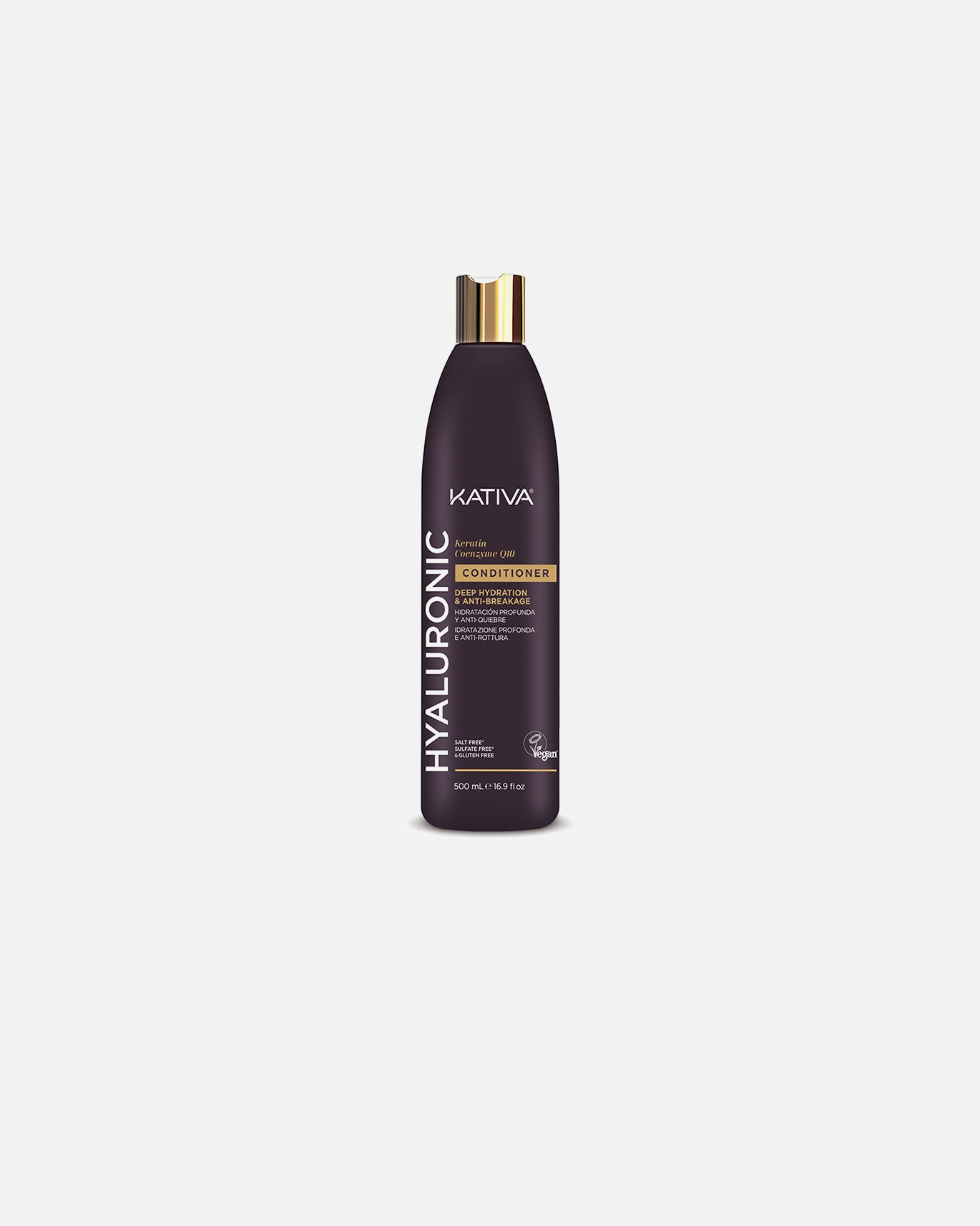 Conditioner für Unisex Kativa Hyaluronsäure-Keratin- und Coenzym-Q10-Conditioner 500 ml