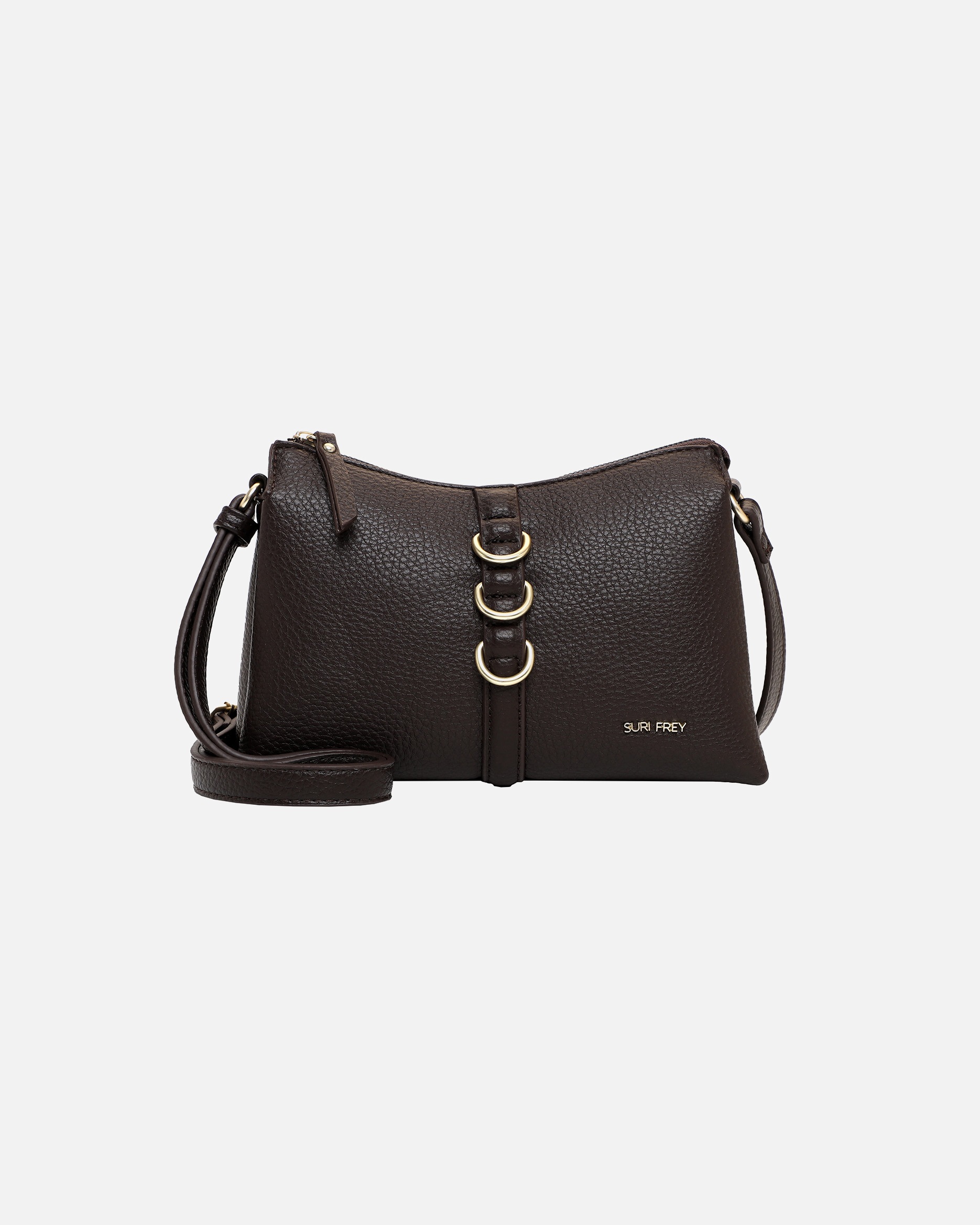 Tasche für Weiblich SURI FREY Umhängetasche SFY Thessy Braun