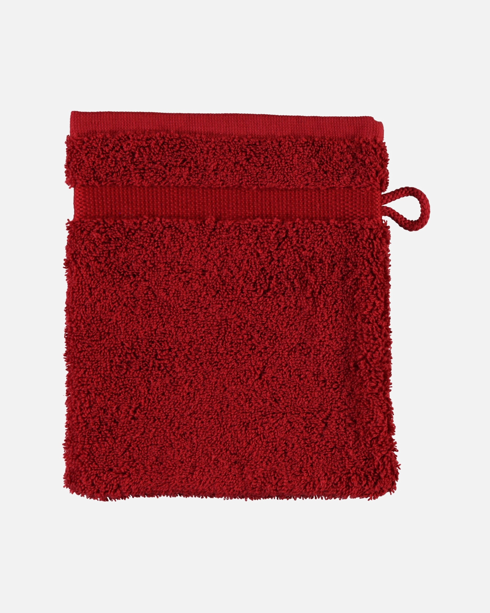 Handtuch für Unisex Rhomtuft Rhomtuft Handtücher Princess cardinal - 349 Waschhandschuh 16x22 cm