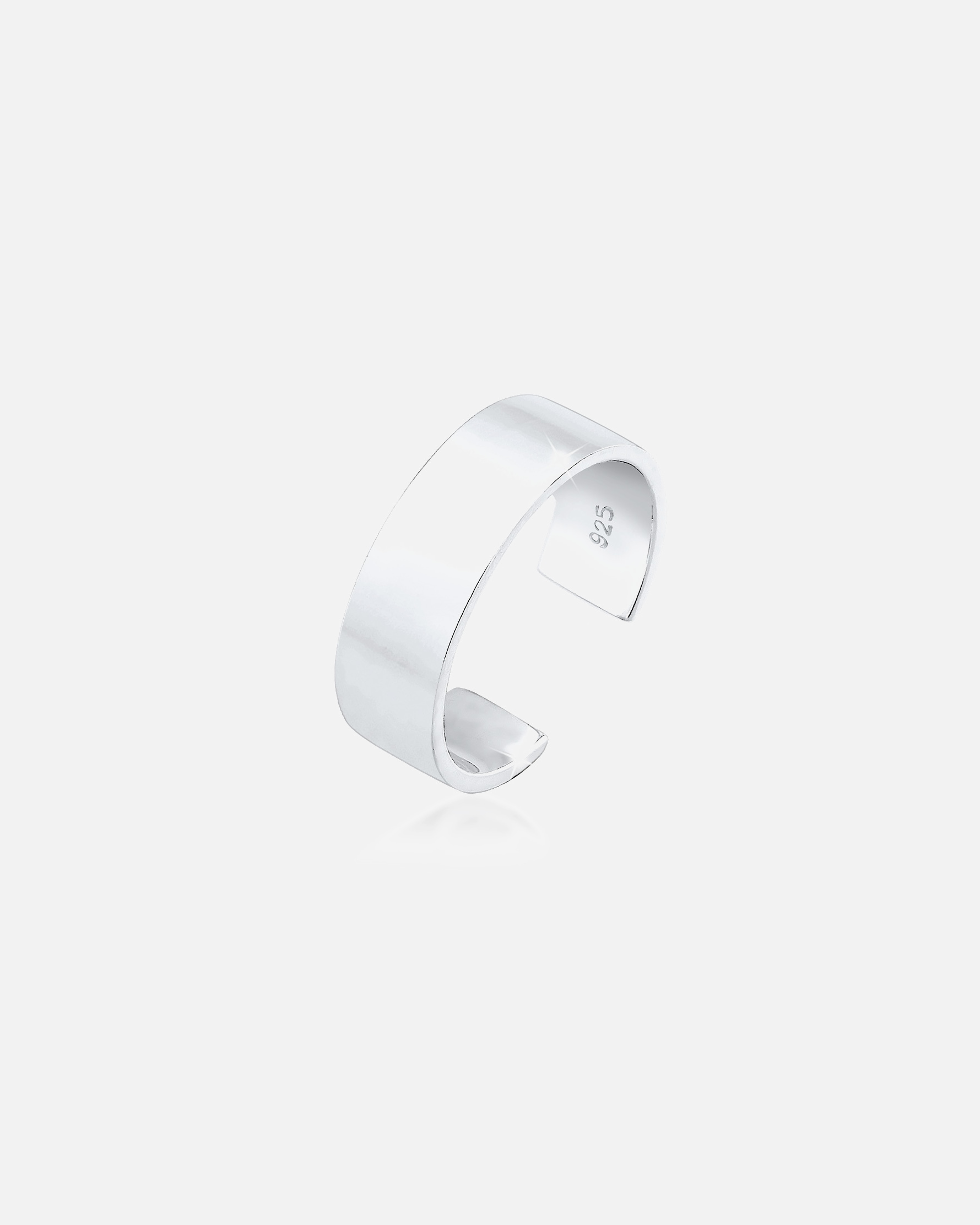 Ring für Weiblich Elli MIDI Geo Minimal Trend Basic 925 Sterling Silber 1 Stück