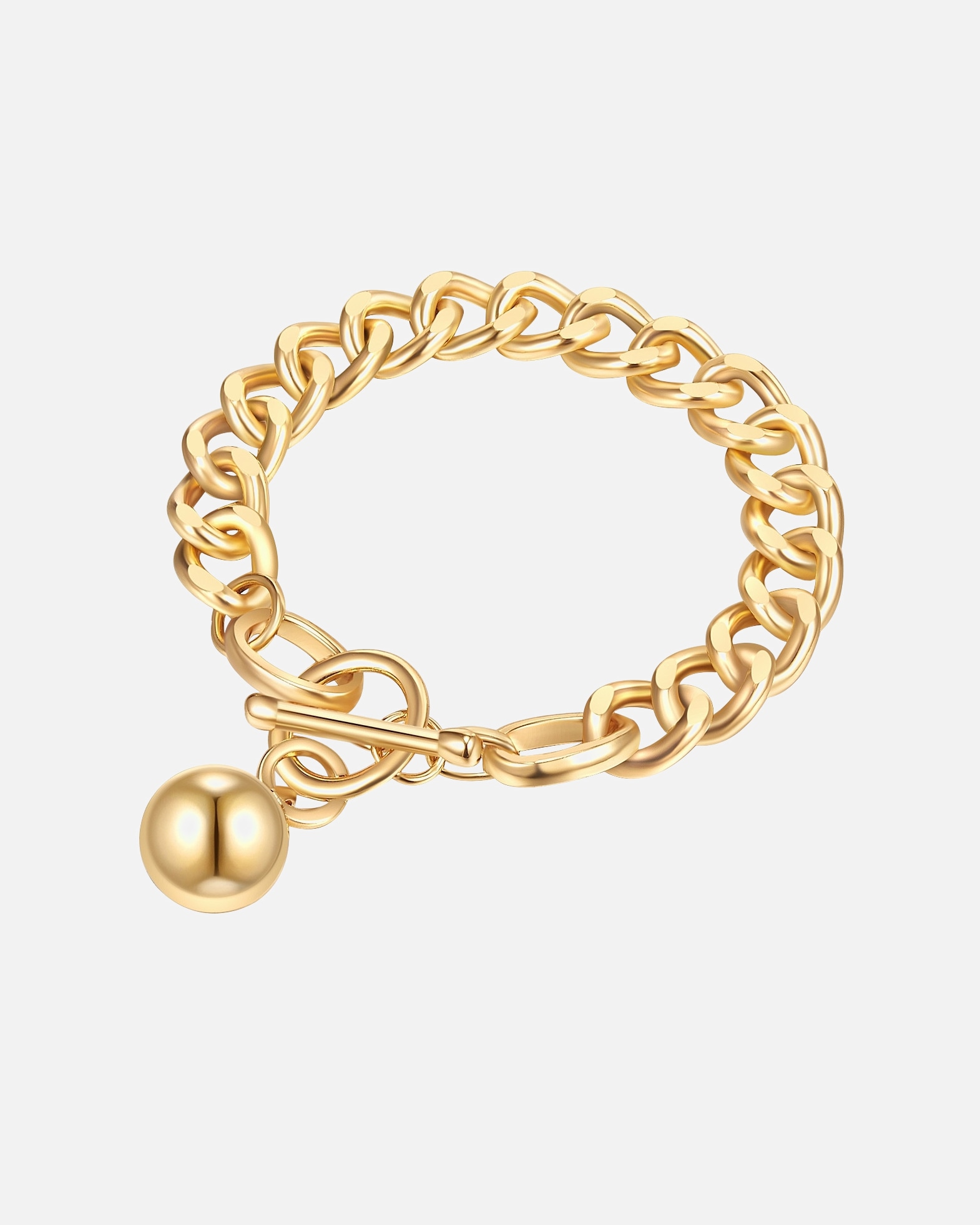 Armband für Weiblich Lulu & Jane Armband Metall-Legierung in Gelbgold 1 Stück