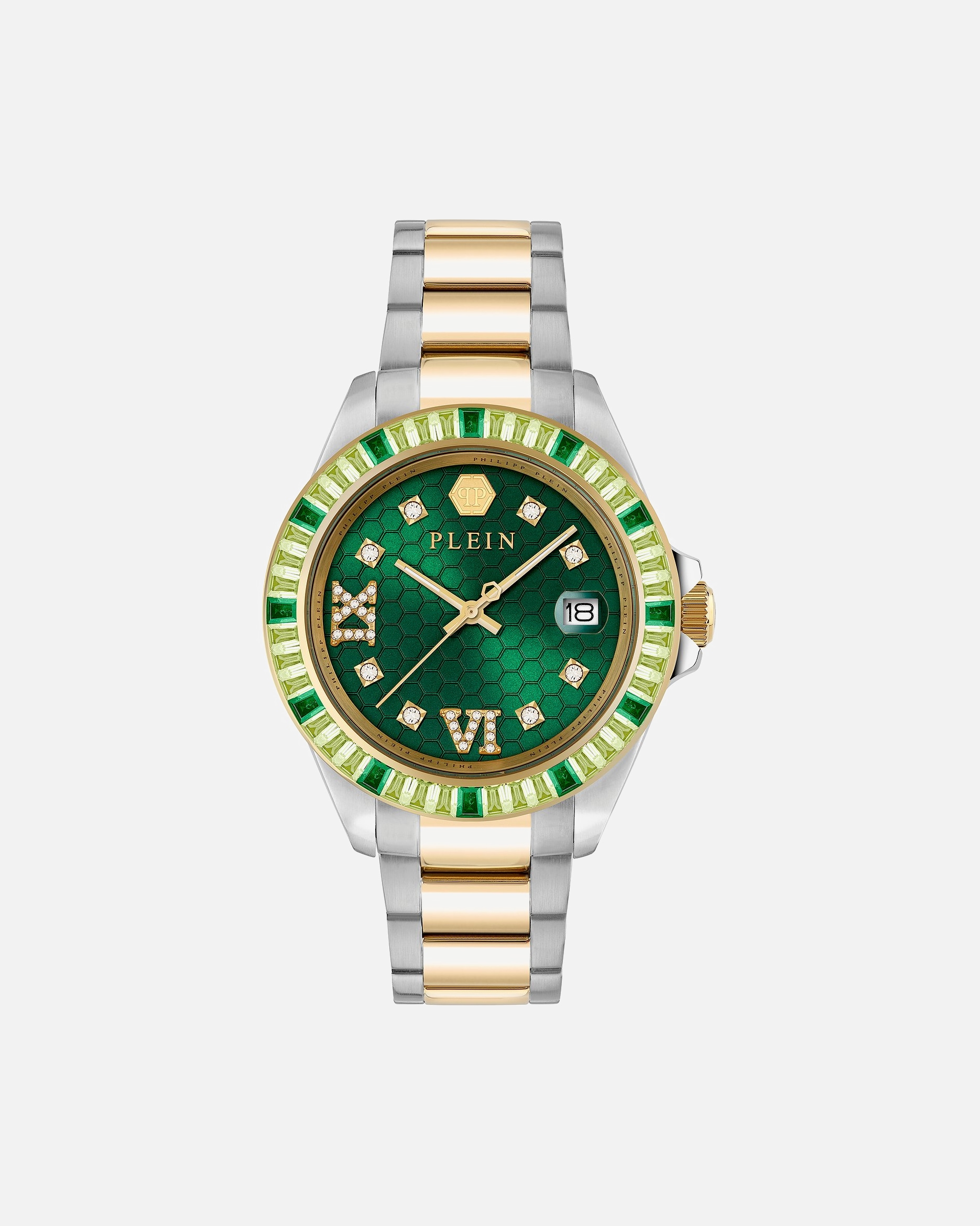 Uhr für Weiblich PHILIPP PLEIN Damenuhr Edelstahl bicolor