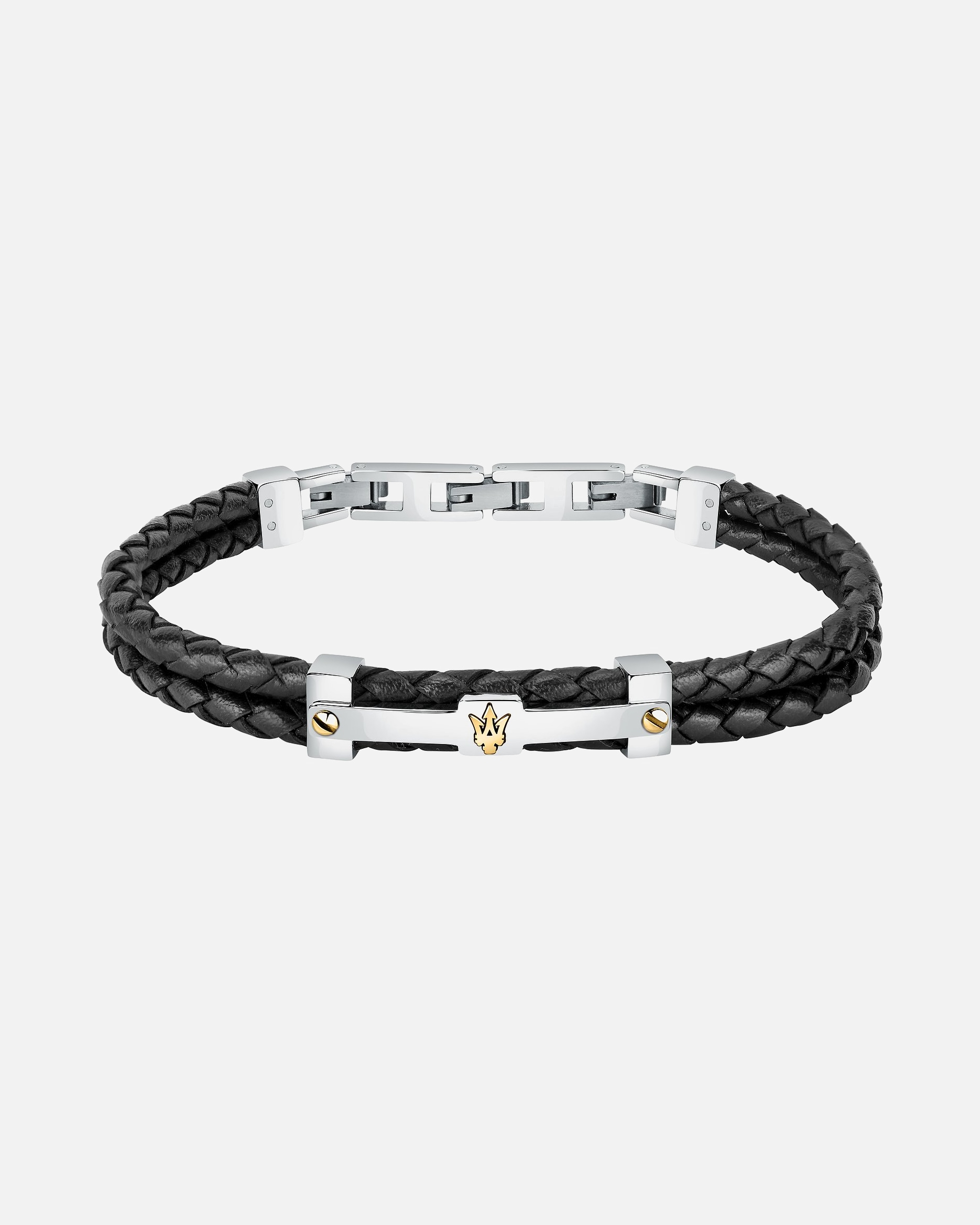 Armband für Männlich Maserati Armband Edelstahl, Leder, recycelt 1 Stück