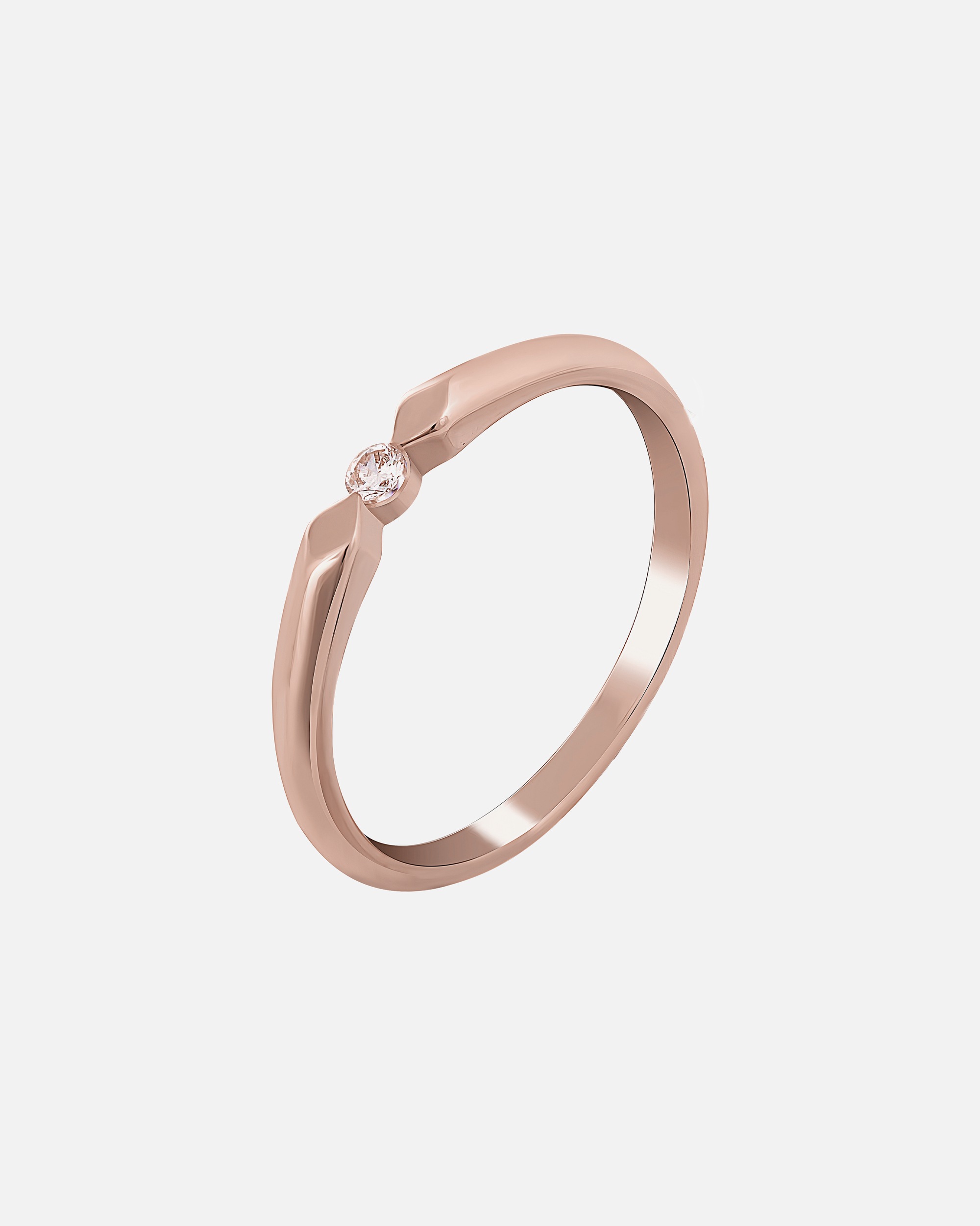 Ring für Weiblich caï Ring 925/- Sterling Silber Zirkonia 056 (17,8)