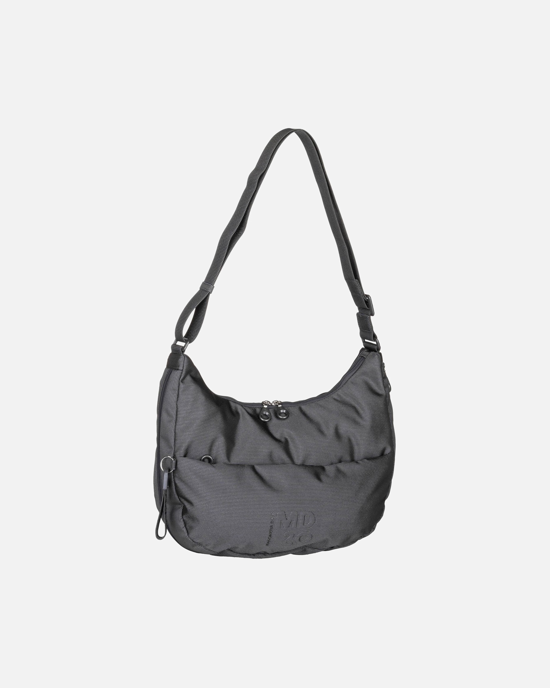 Umhängetasche für Weiblich Mandarina Duck Handtasche MD20 Hobo QMT27 Steel
