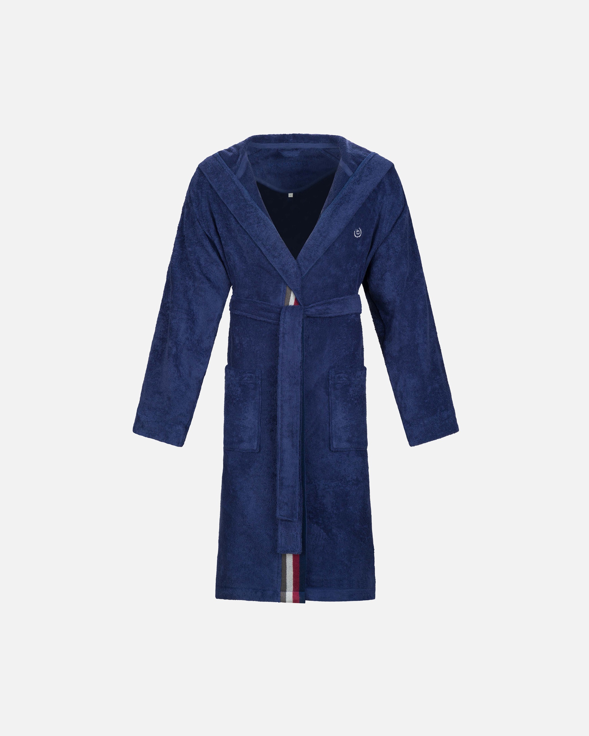 Bademantel für Männlich Bugatti Bugatti Bademäntel Herren Kapuze Decimo marine blau - 493 1 Stück