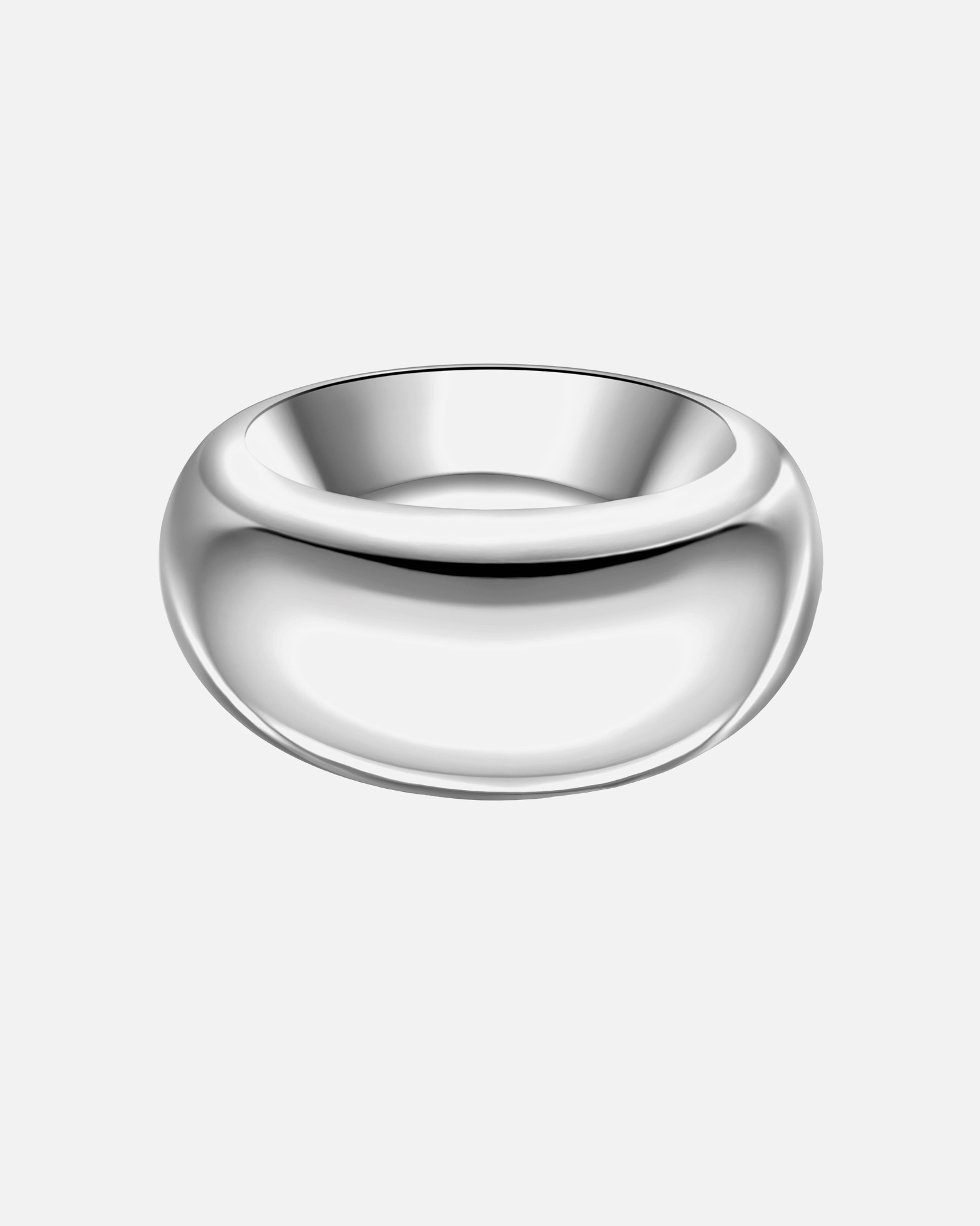 Ring für Weiblich Yokoamii Ring aus Messing in silber 54