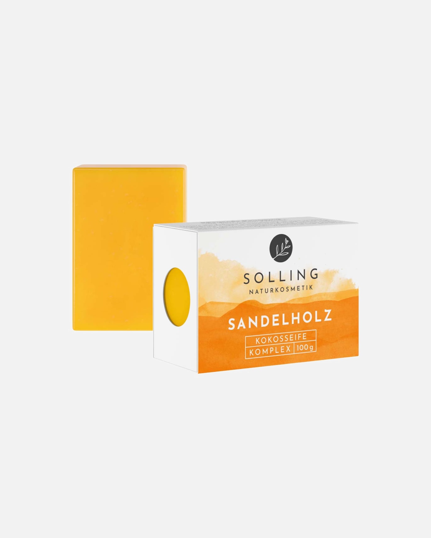 Körperseife für Unisex Solling Naturkosmetik Kokosseife - Sandelholz 100g Kokosseife - Sandelholz 100g