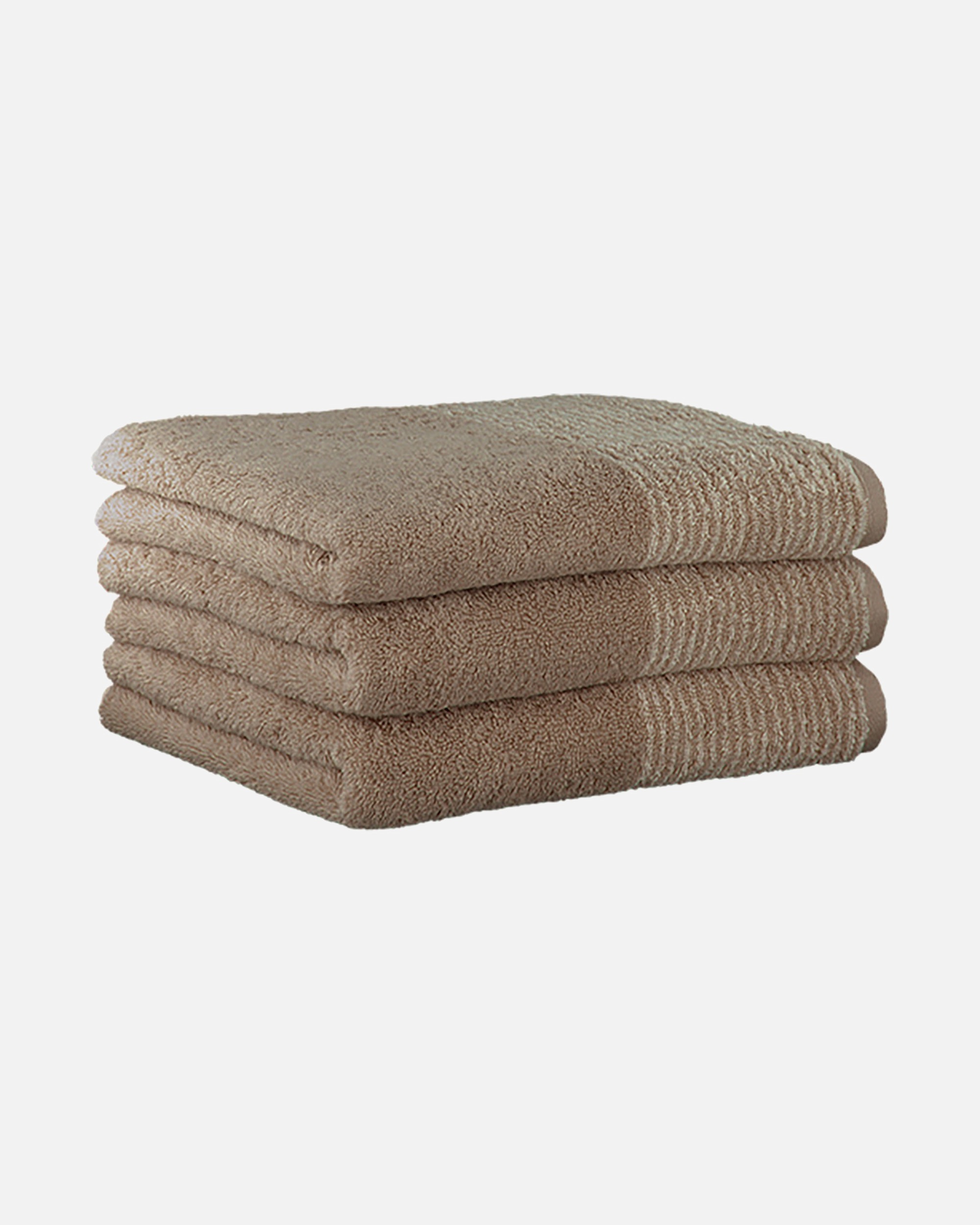Handtuch für Unisex Cawö Gästetuch 3er Pack 'Luxury Home Two-Tone' 3 Stück