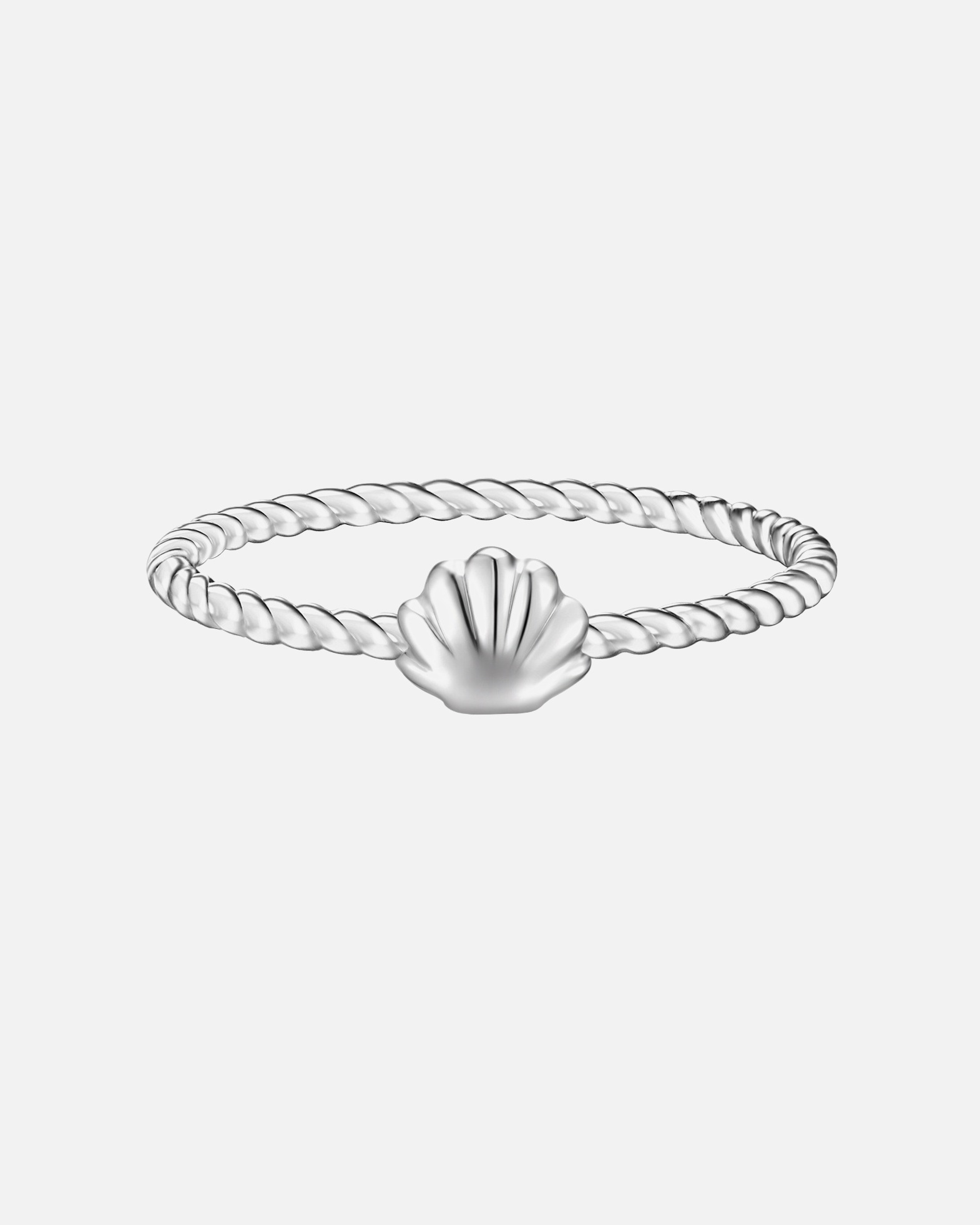 Ring für Weiblich Glanzstücke München Ring Muschel Sterling Silber in Silber 56