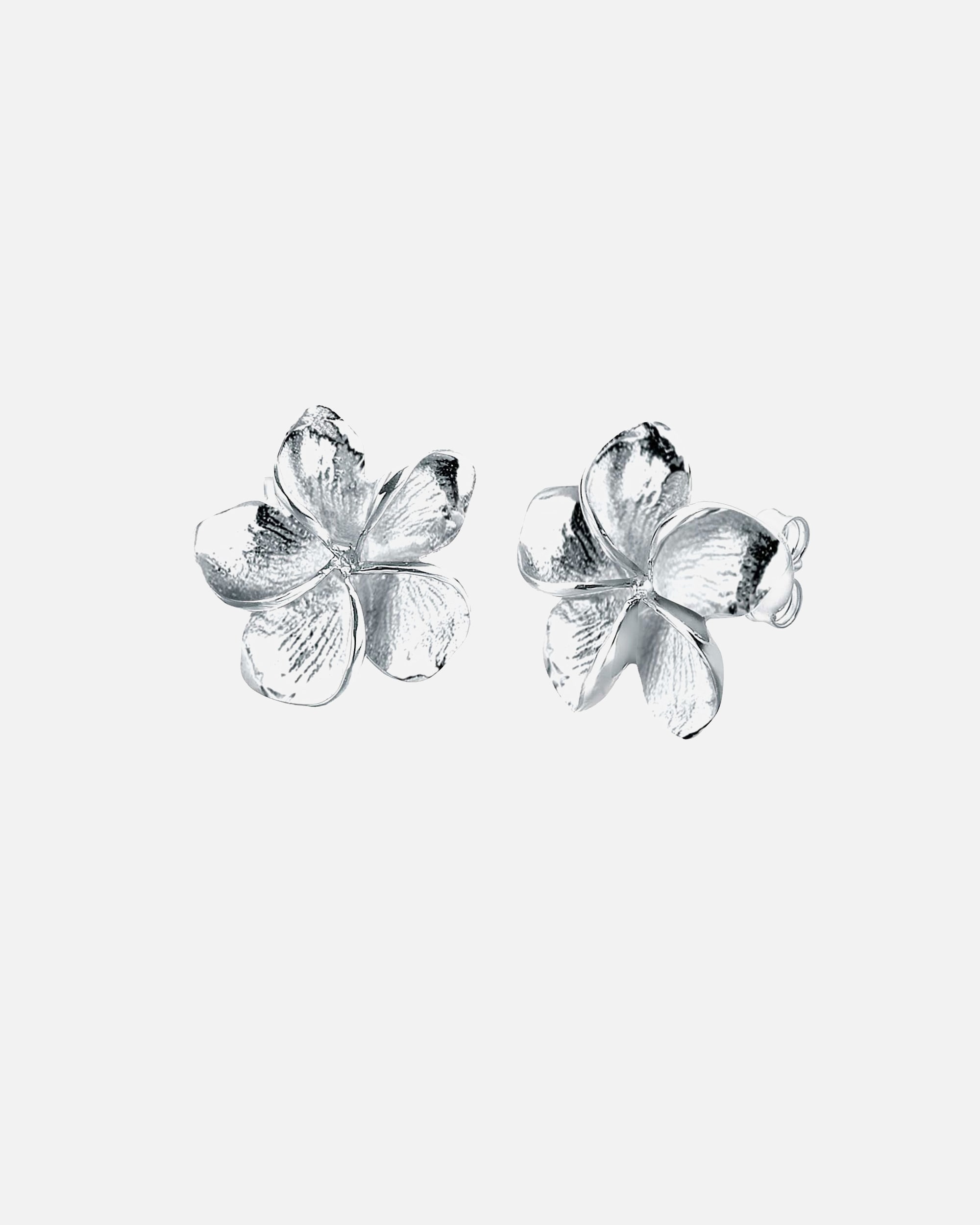 Ohrringe für Weiblich Elli Frangipani Blüte Blume Filigran 925 Silber 1 Stück
