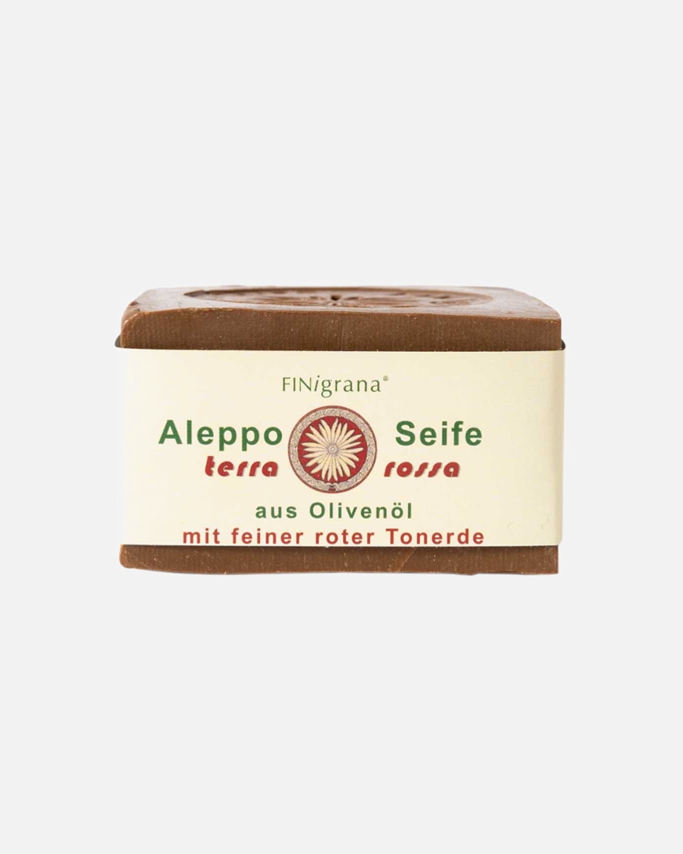 Körperseife für Unisex Finigrana Aleppo Terra Rossa Seife - Block 200g Aleppo Terra Rossa Seife - Block 200g