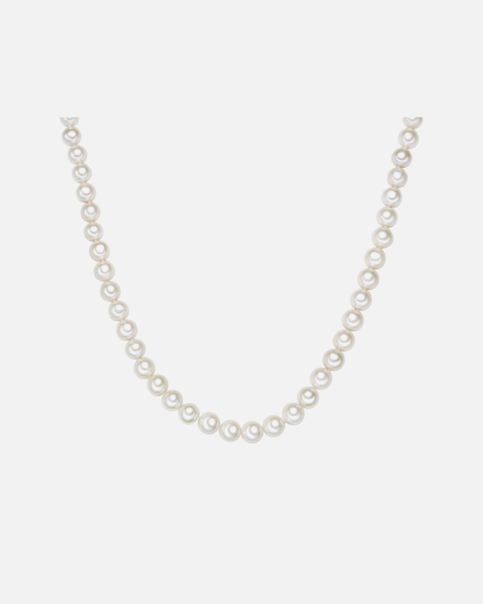 Halskette für Weiblich Valero Pearls Perlen-Kette aus Sterling Silber in silber mit Süßwasser-Zuchtperle 1 Stück