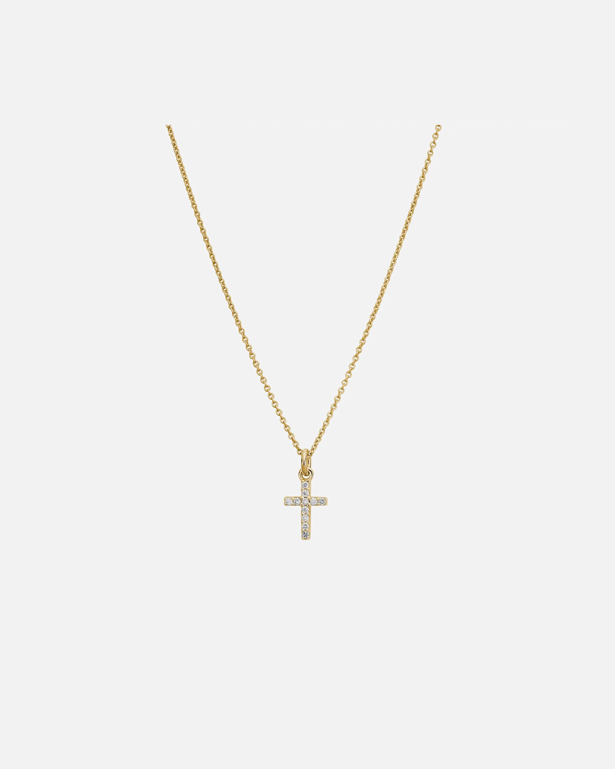 Anhänger für Weiblich Lyomi Default Brand Line Anhänger 585/- Gold Diamant Lab Grown 0,09ct. gelb vergoldet