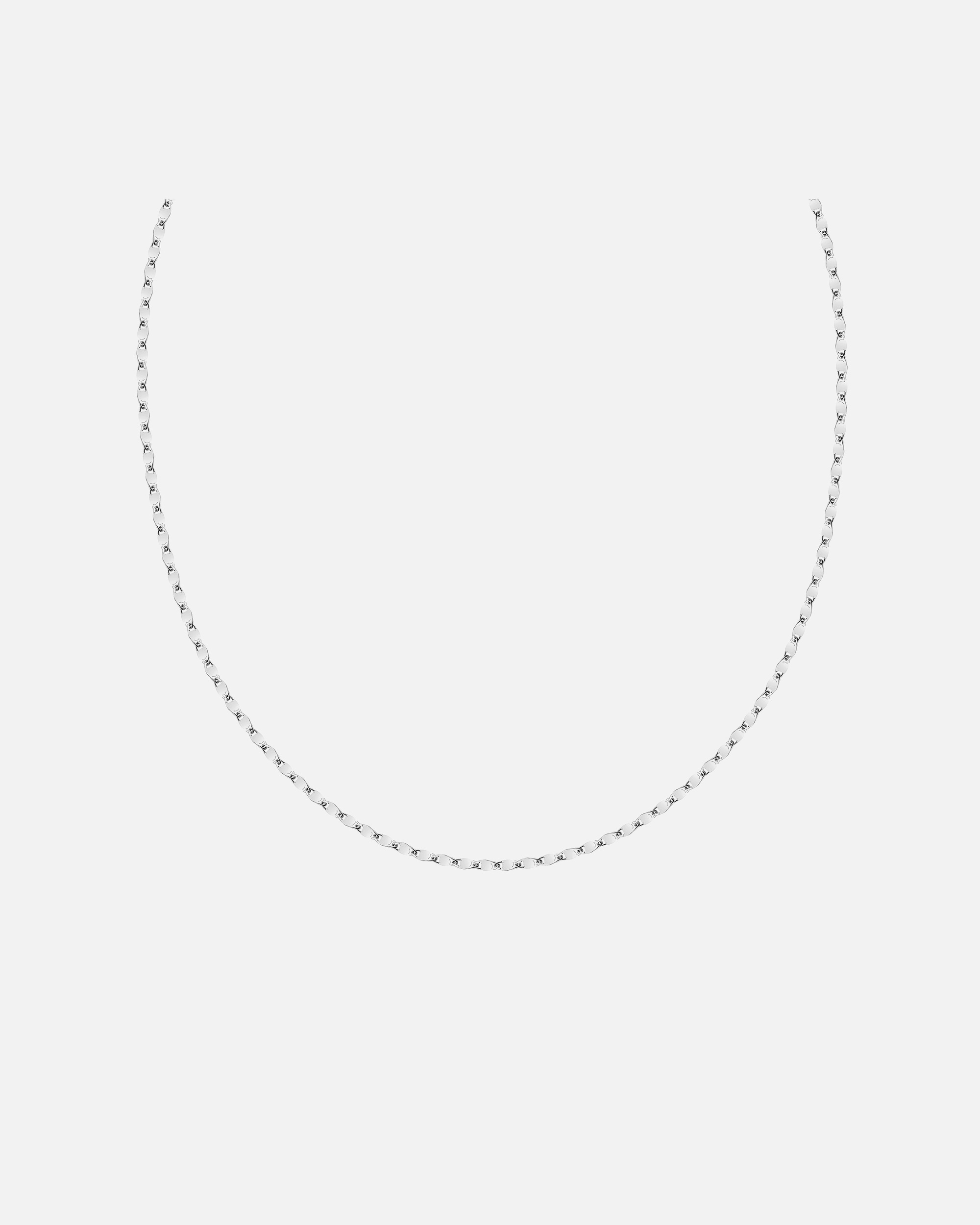 Kette für Weiblich Celesta Collier 925 Silber rhodiniert 925/- Sterling Silber 45cm