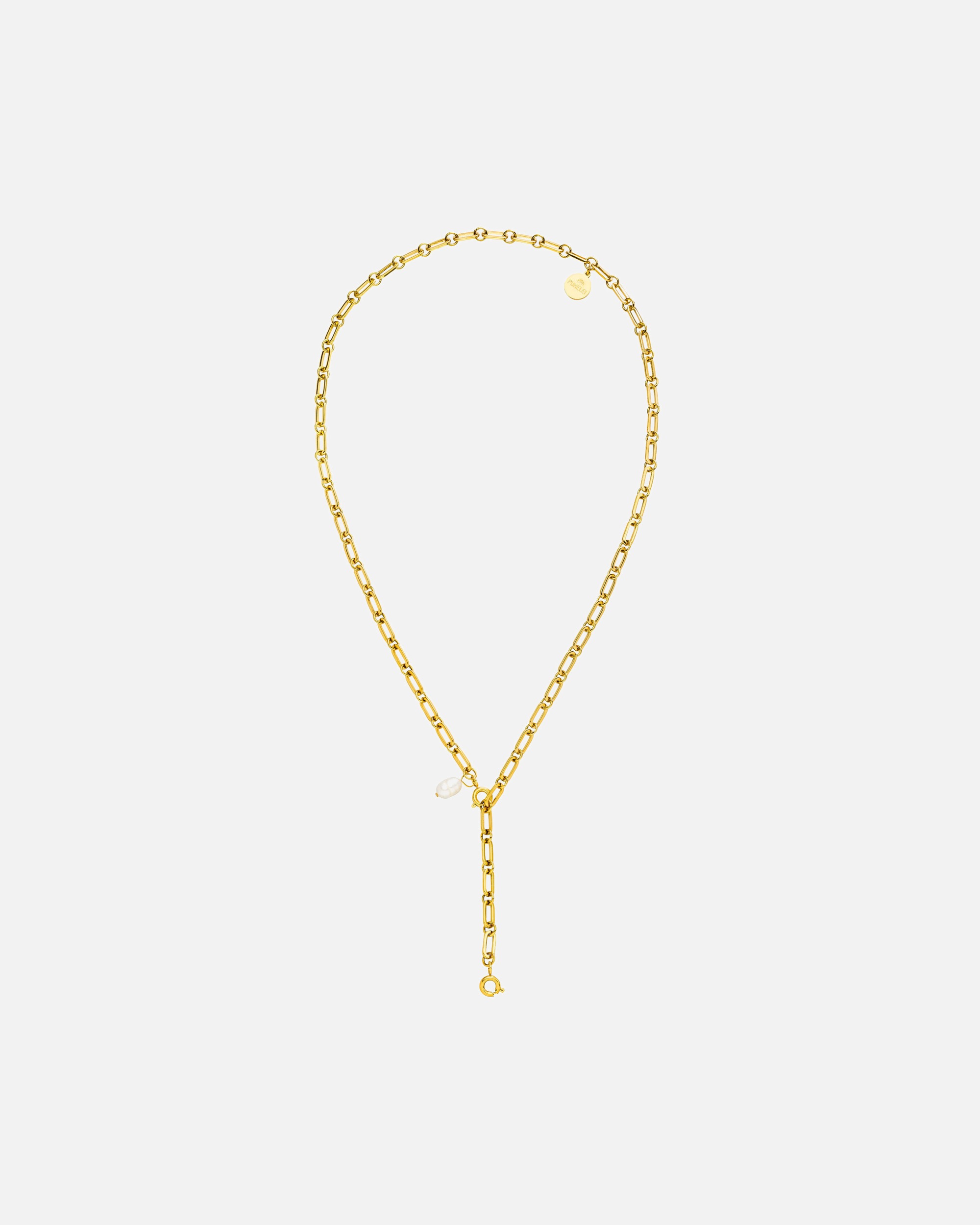 Halskette für Weiblich Purelei Zodiac Charm Kette 100% Edelstahl 1 Stück