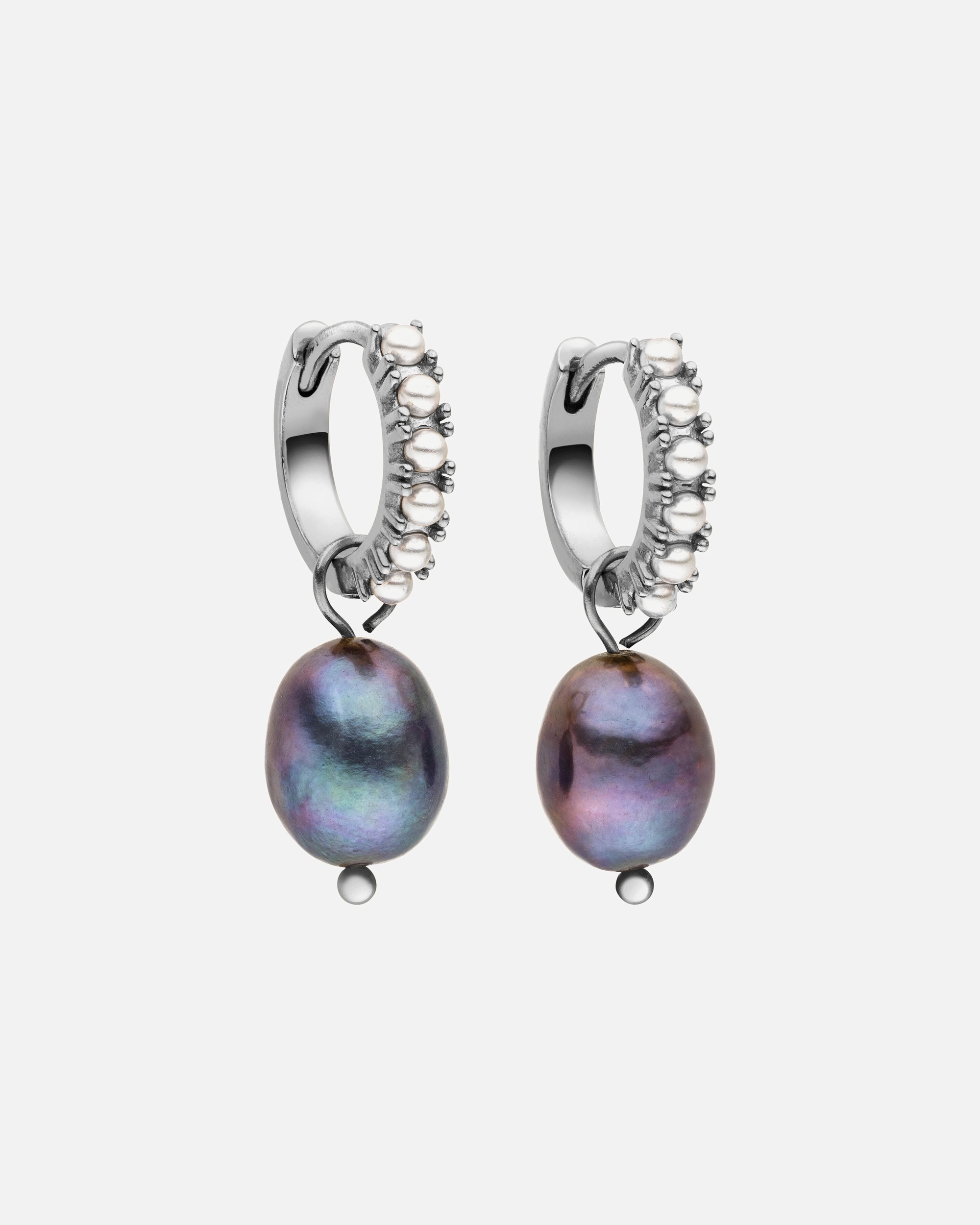 Ohrringe für Weiblich Purelei Pearly Ohrringe 100% Edelstahl Silber