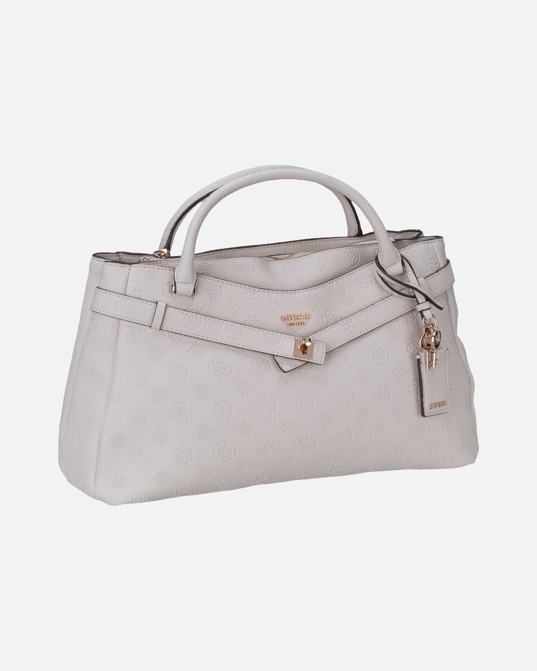 Handtasche für Weiblich GUESS Handtasche Ella Logo Large Girlfriend stone logo
