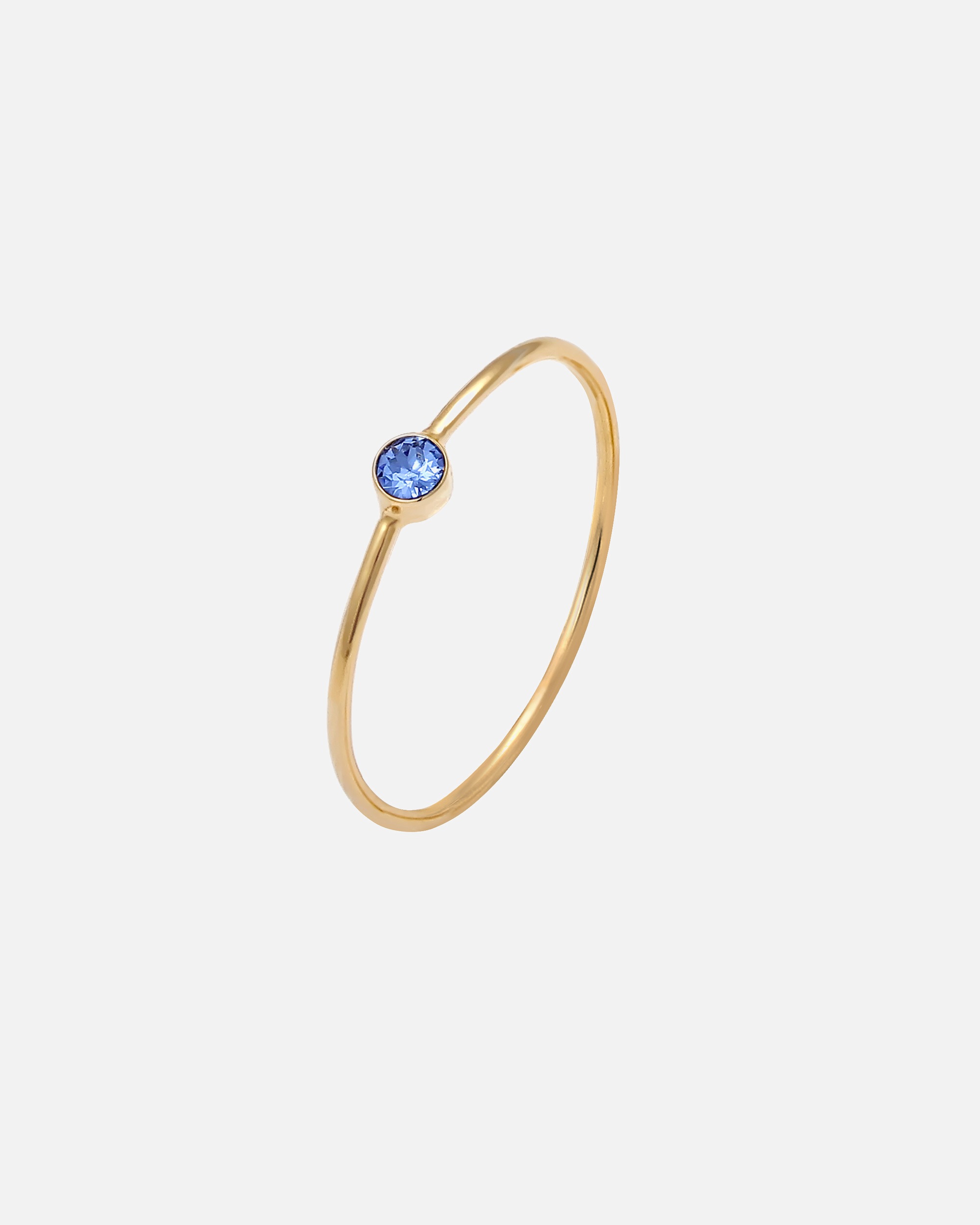 Ring für Weiblich Elli Stacking Kristalle Grün 925 Silber 60