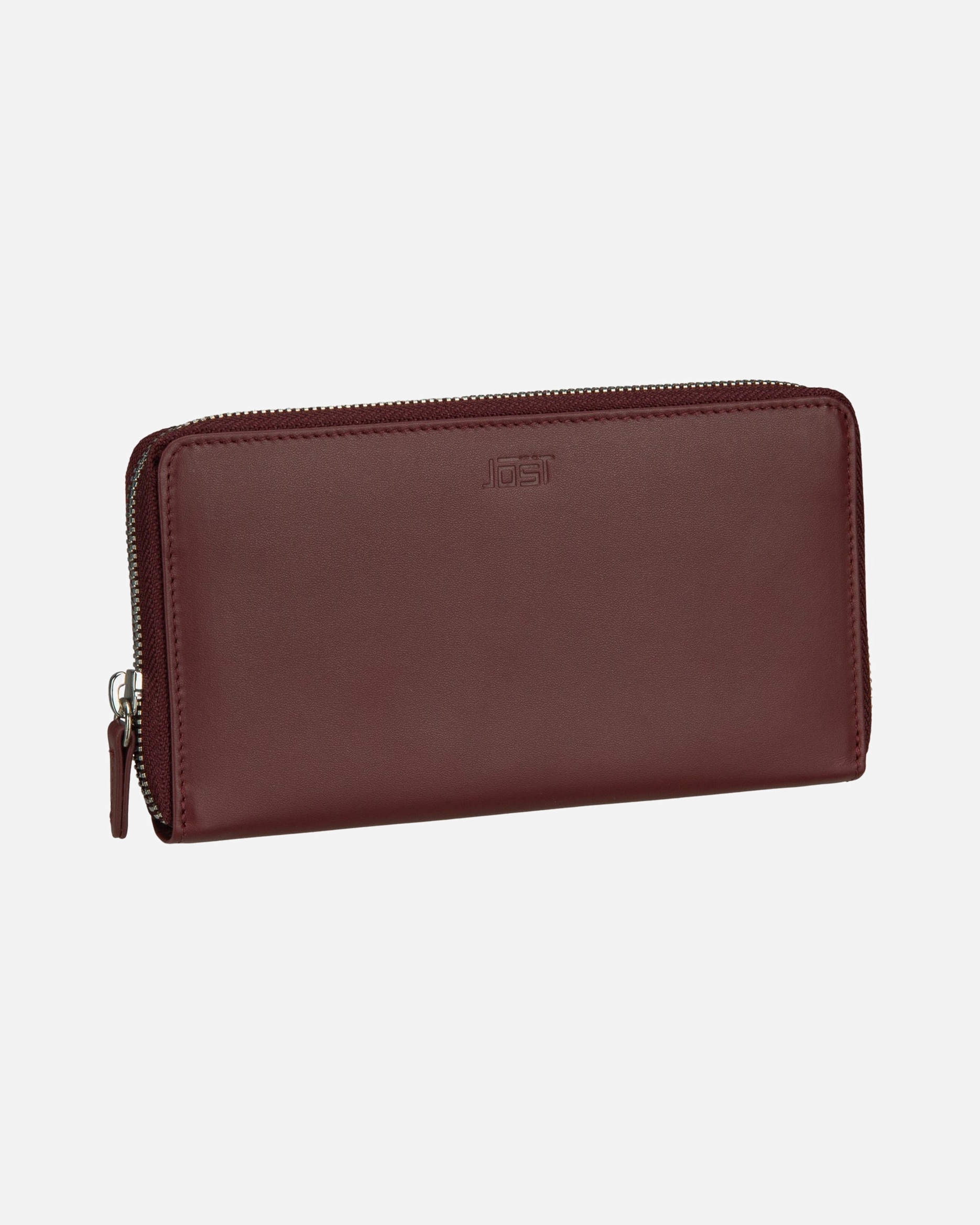 Portemonnaie für Weiblich Jost Geldbörse Arva 4350 Long Wine