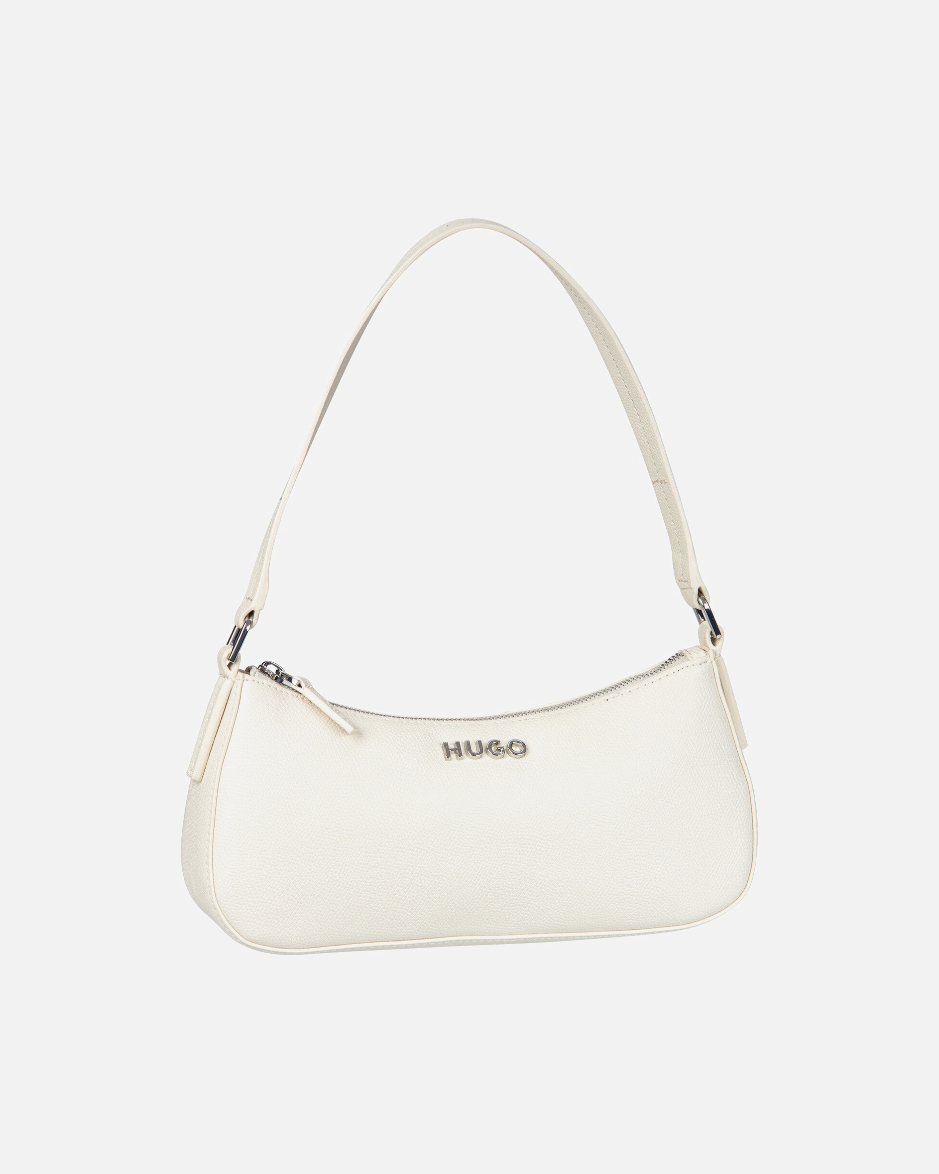 Handtasche für Weiblich HUGO Handtasche Chris Small Hobo R.N. Open White
