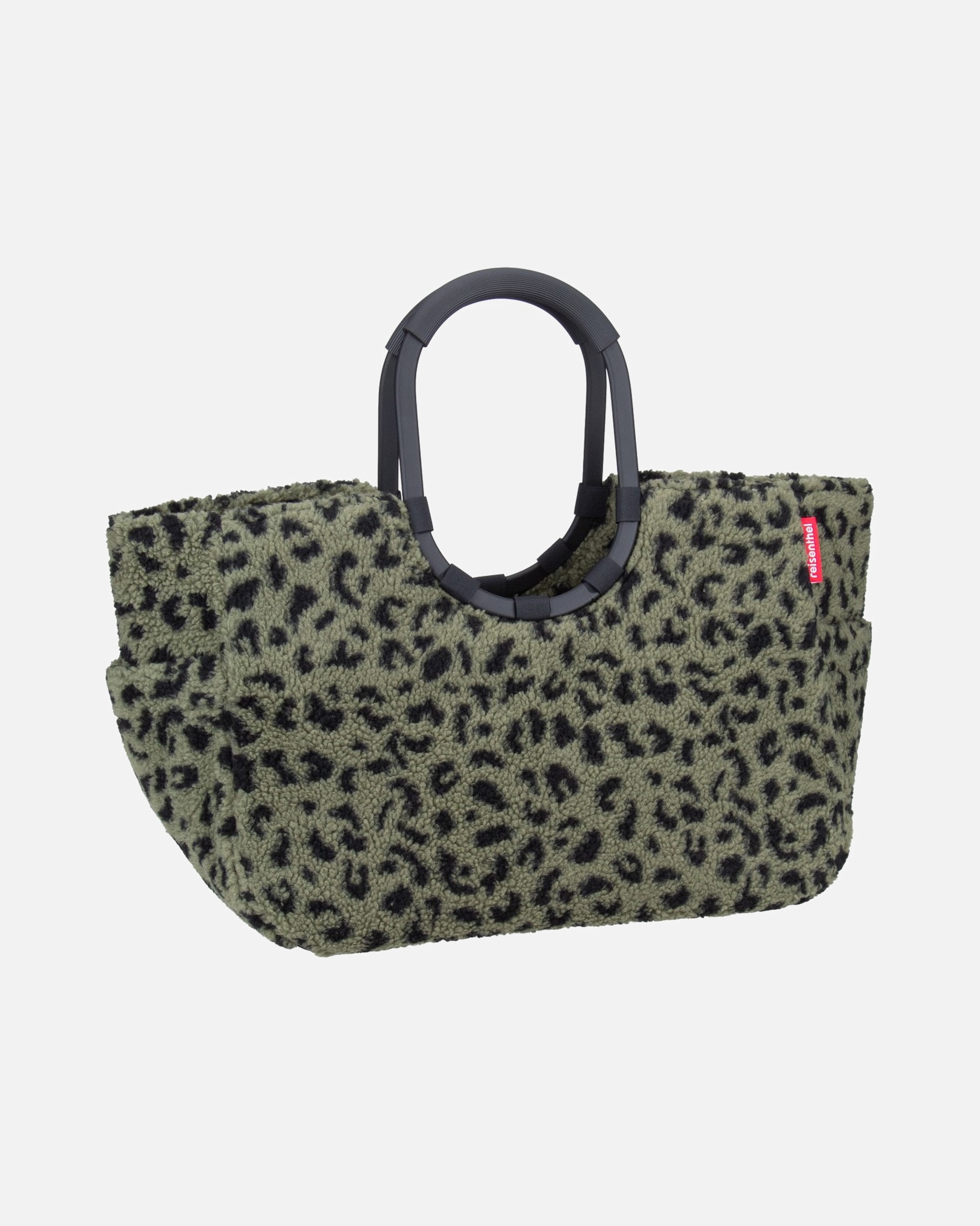 Shopper für Weiblich Reisenthel Einkaufstasche loopshopper L teddy leo olive