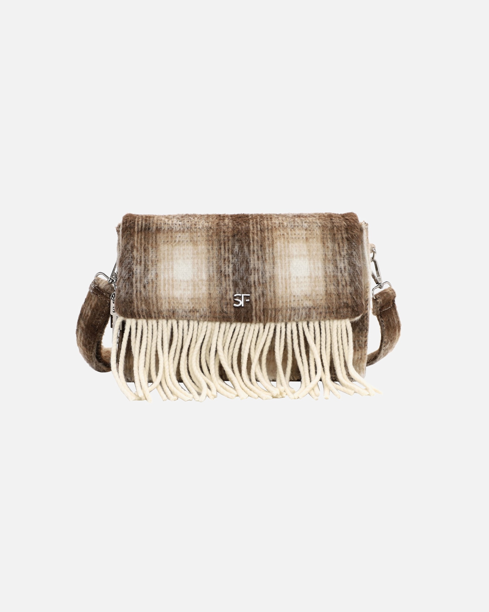 Clutch für Weiblich SURI FREY Umhängetasche SFY Philly Taupe