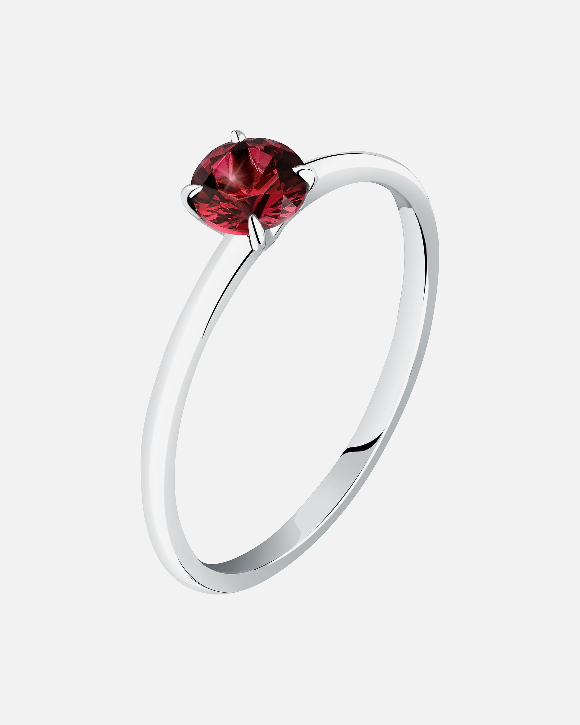 Ring für Weiblich Live Diamond Damenring 375er Weißgold, recycelt 52
