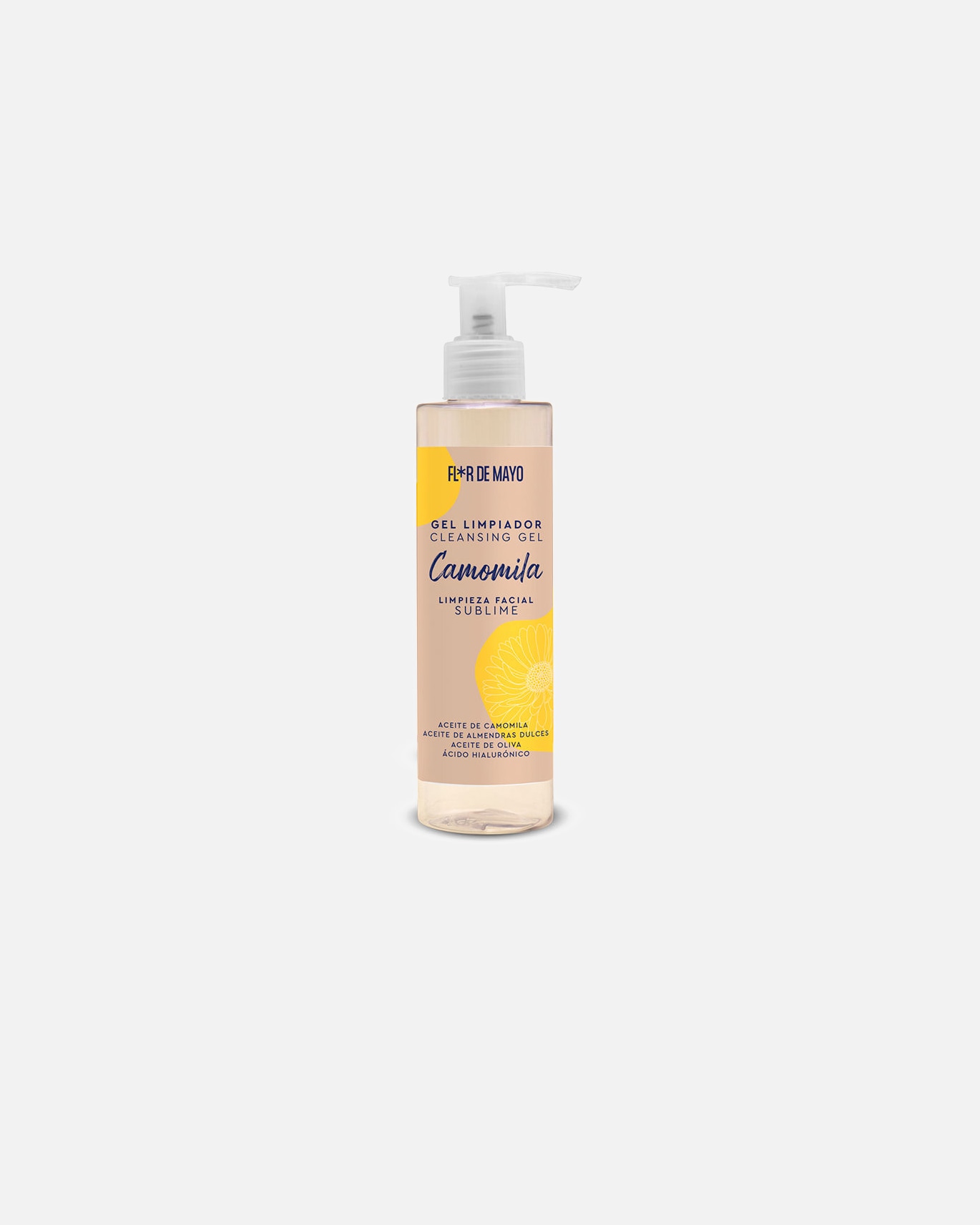 Reinigungsgel für Weiblich Flor de Mayo SUBLIME CAMOMILE Gesichtsreinigungsgel 190 ml