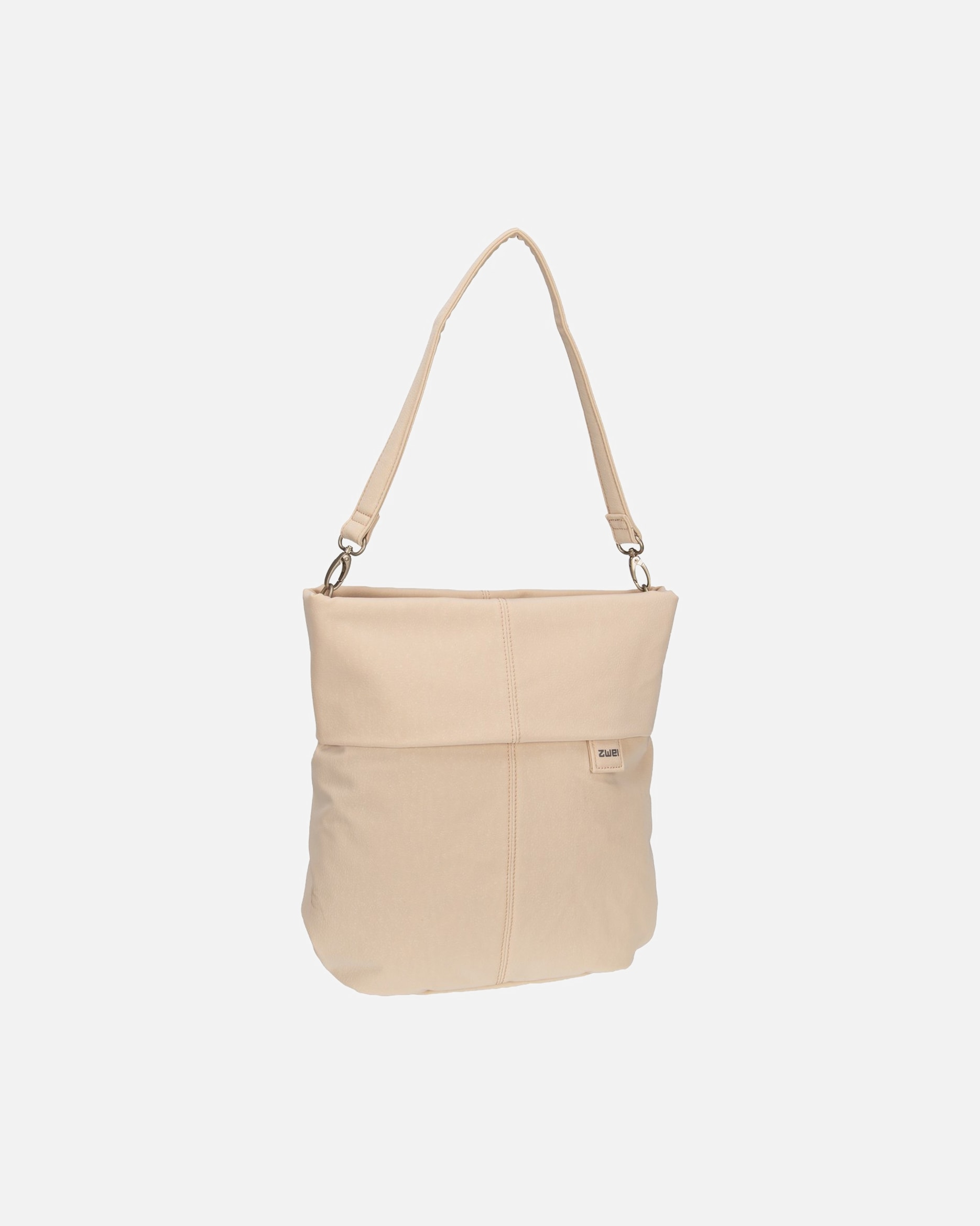 Handtasche für Weiblich ZWEI Handtasche Mademoiselle M12 Sand