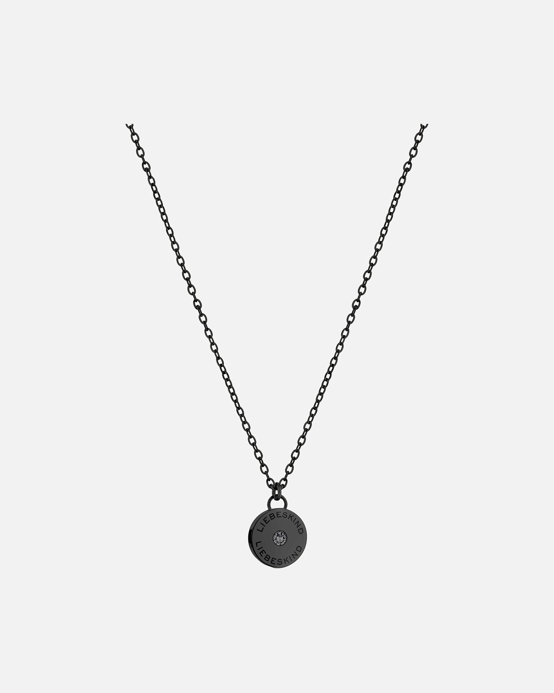 Halskette für Weiblich Liebeskind Kette Edelstahl schwarz