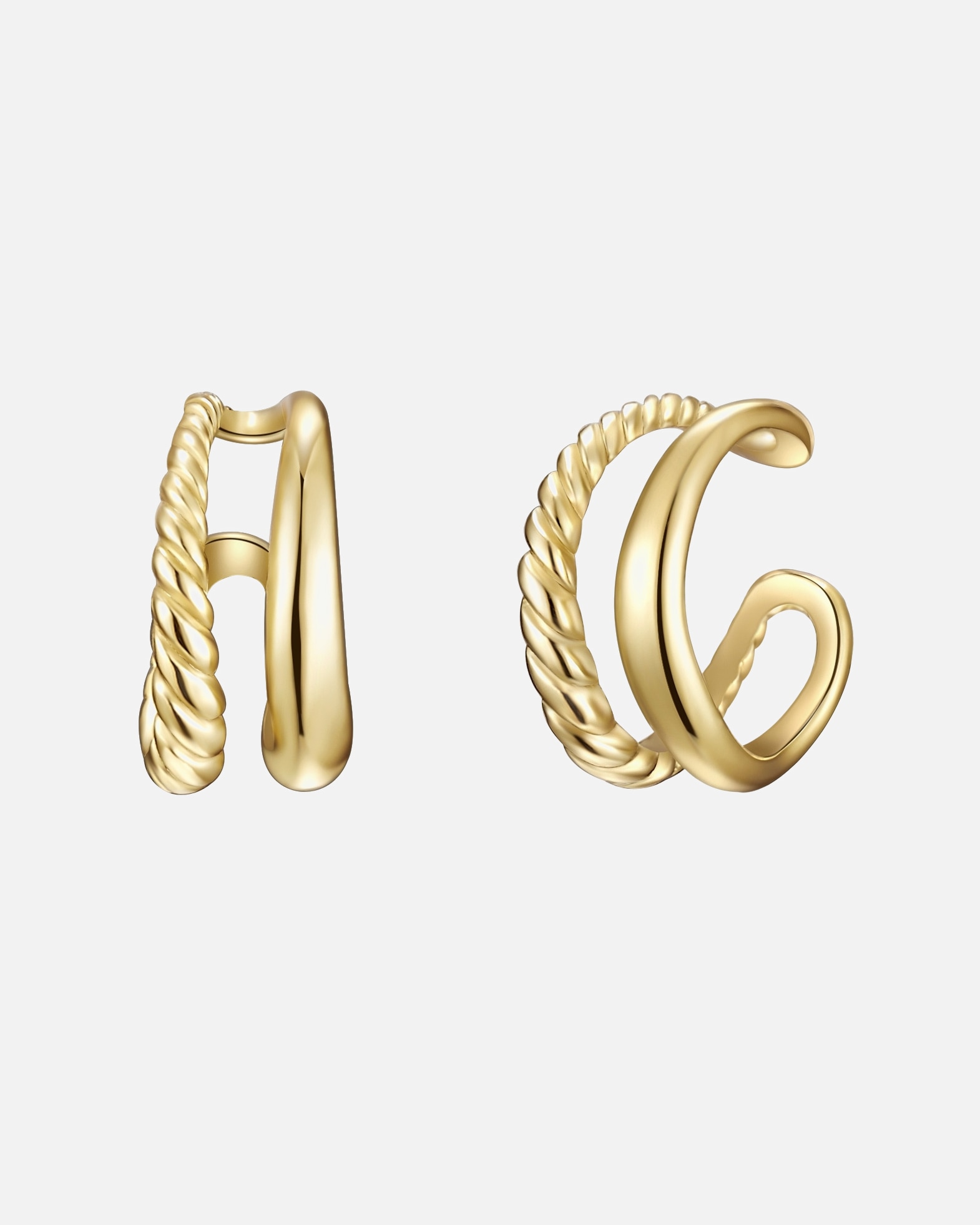 Ohrringe für Weiblich Glanzstücke München Ohrklemmen Sterling Silber gelbgold 1 Stück