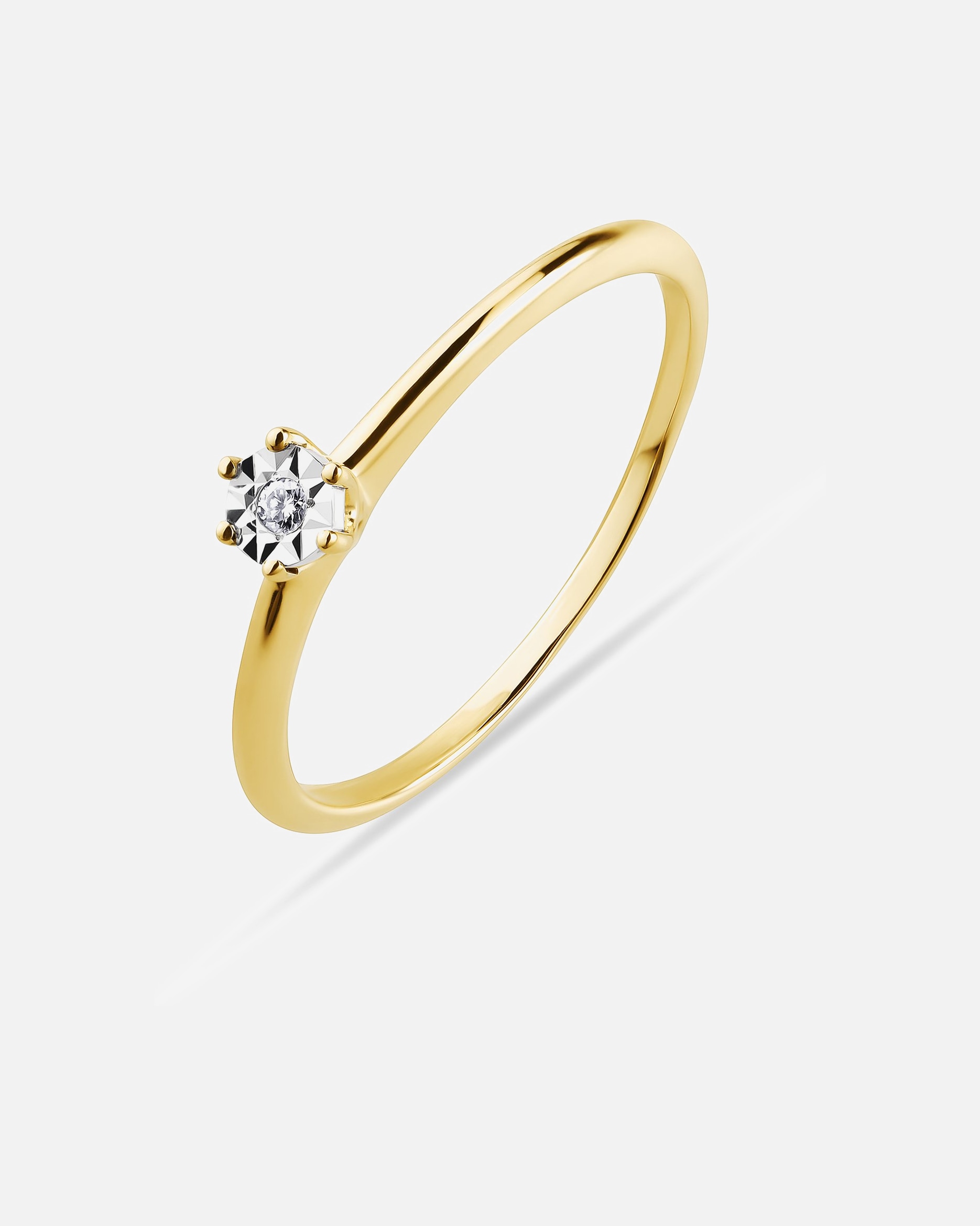 Ring für Weiblich CHRIST Damenring 375er Gelbgold 50