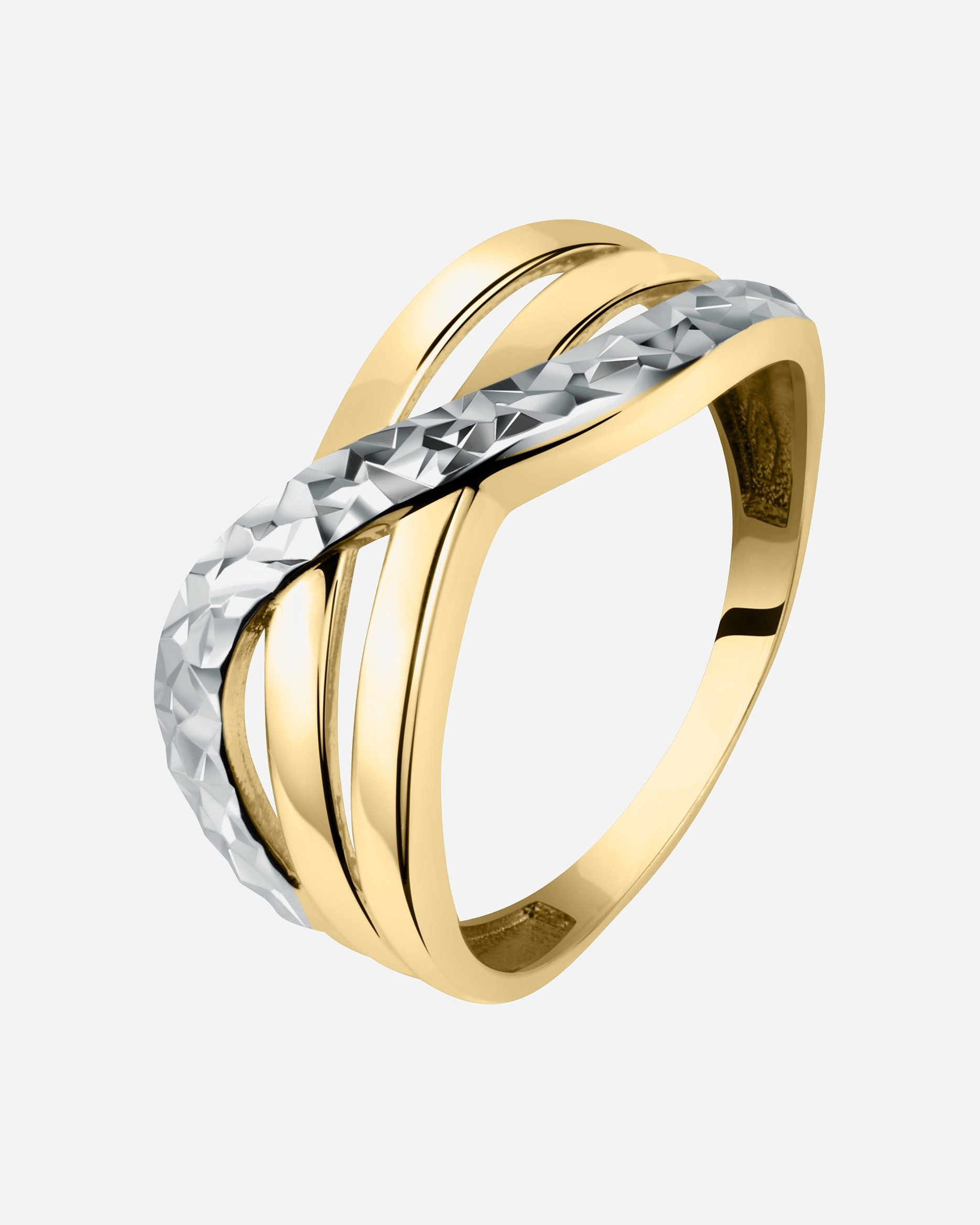 Ring für Weiblich CHRIST Damenring 585er Gelbgold, 585er Weißgold 52