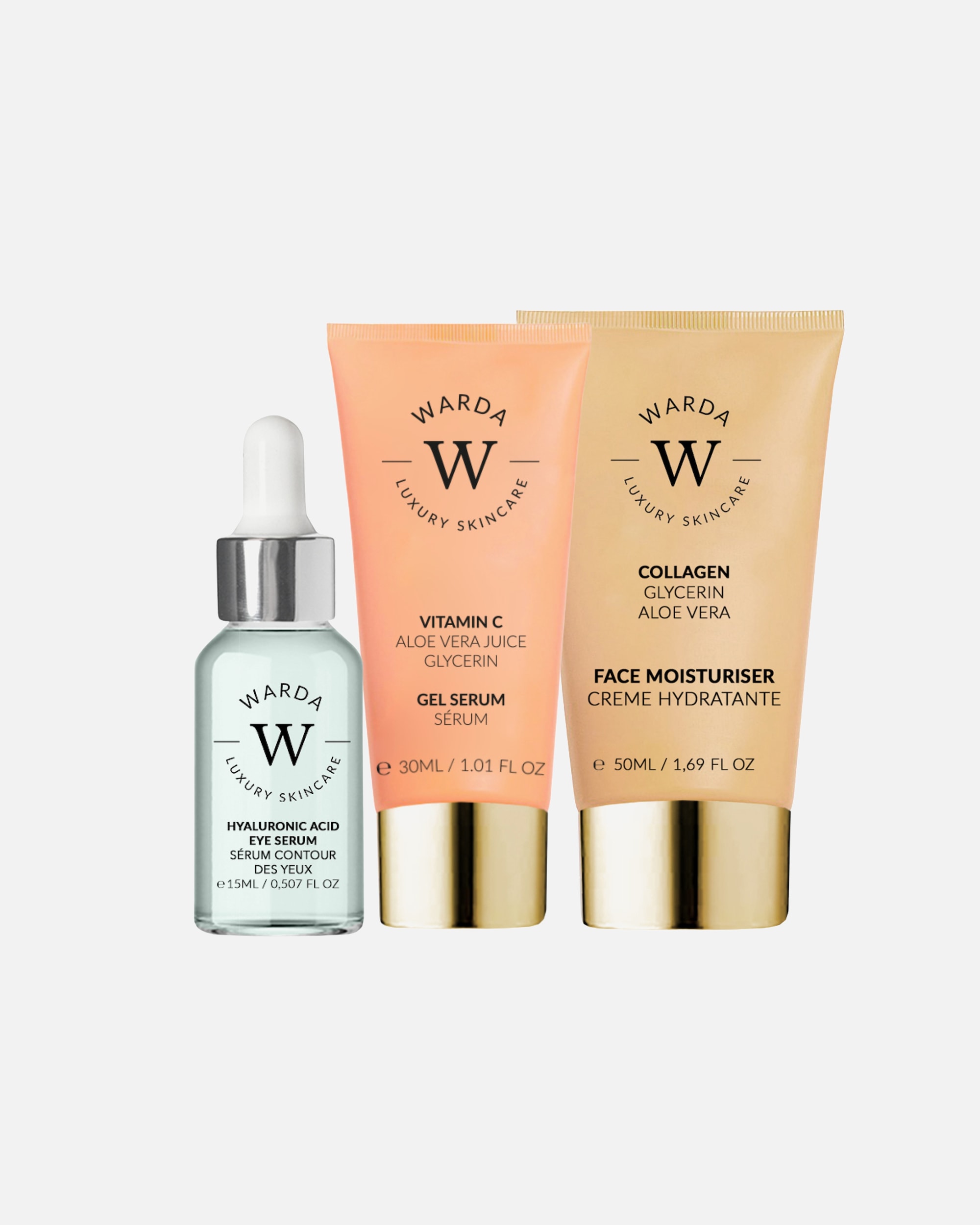 Gesichtspflegeset für Weiblich WARDA LUXURY SKINCARE Glow Boost Set 1 Stück