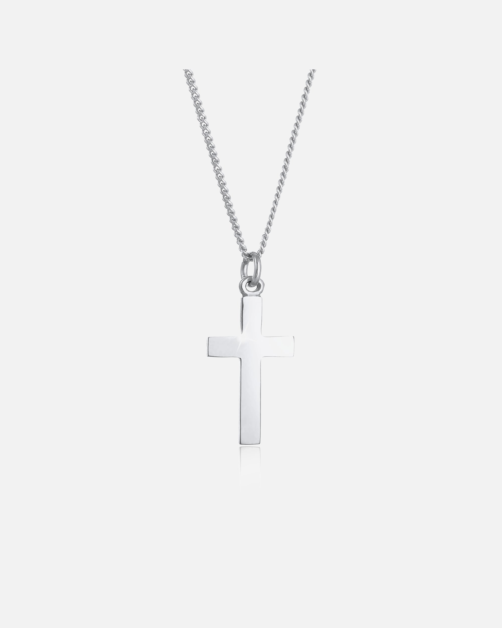Halskette für Weiblich Elli Kids Symbol Kreuz Religion Kommunion 925 Silber 1 Stück