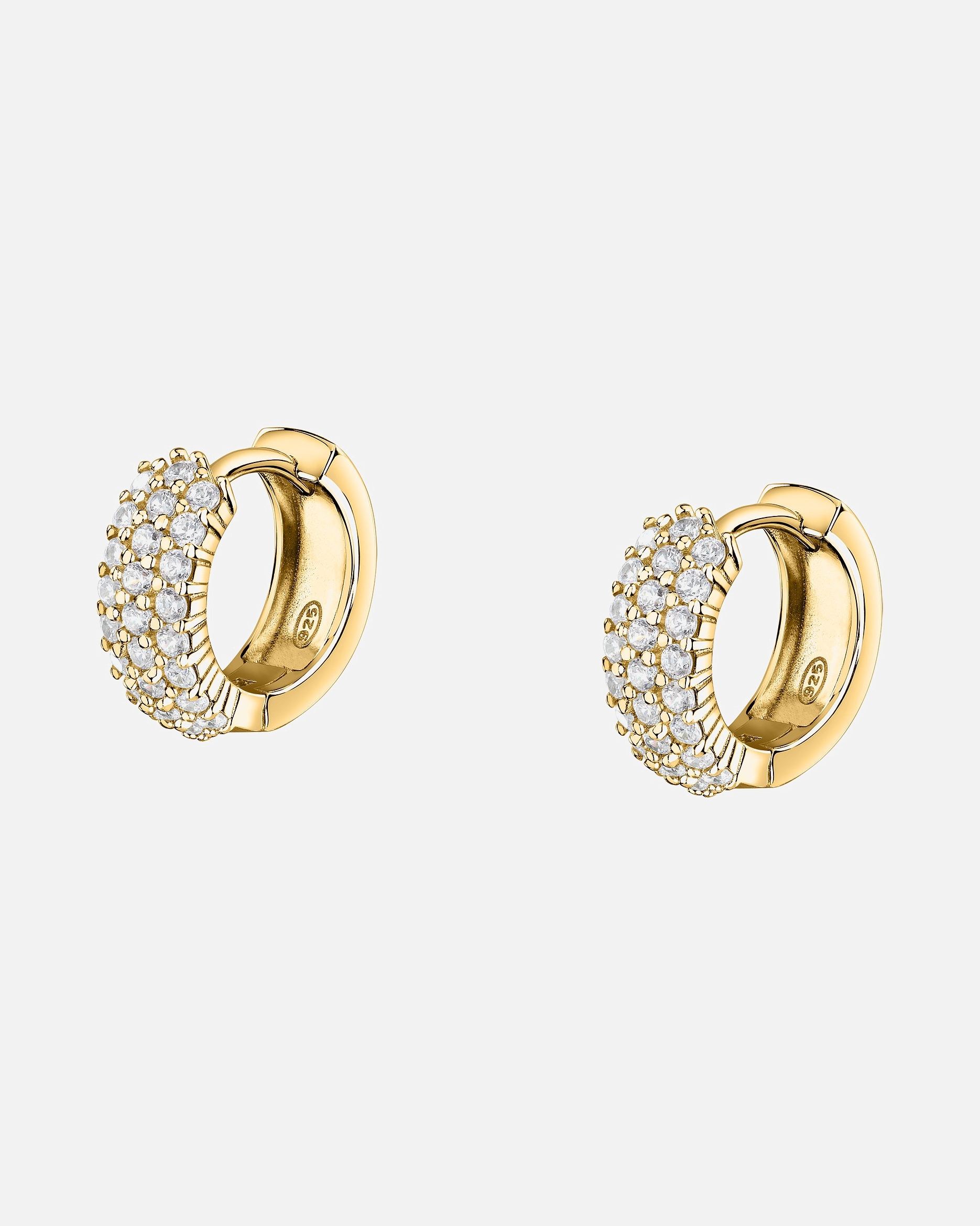 Ohrringe für Weiblich Morellato Default Brand Line Creolen 925er Silber, recycelt gold