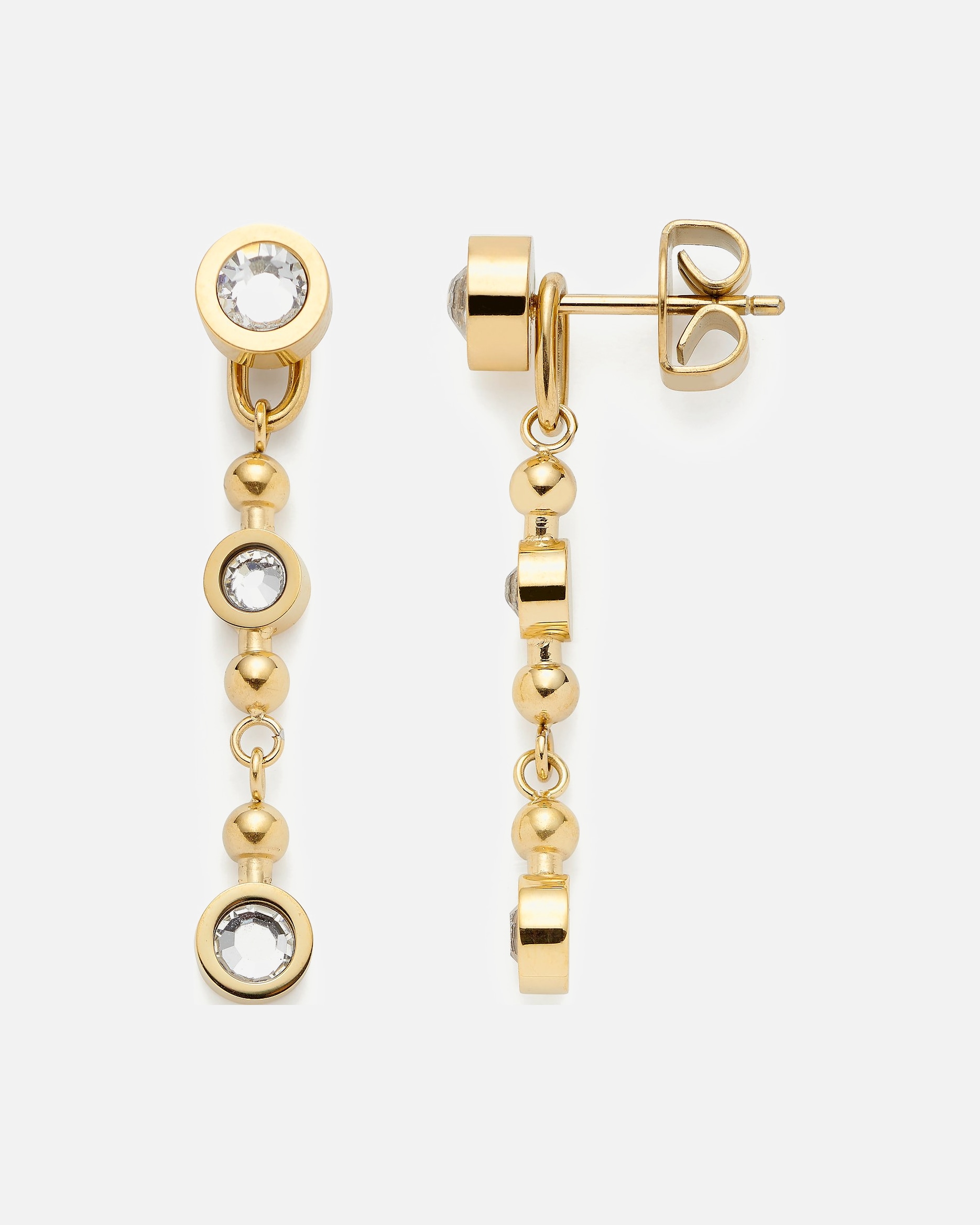 Ohrringe für Weiblich Leonardo Creolen Edelstahl One Size