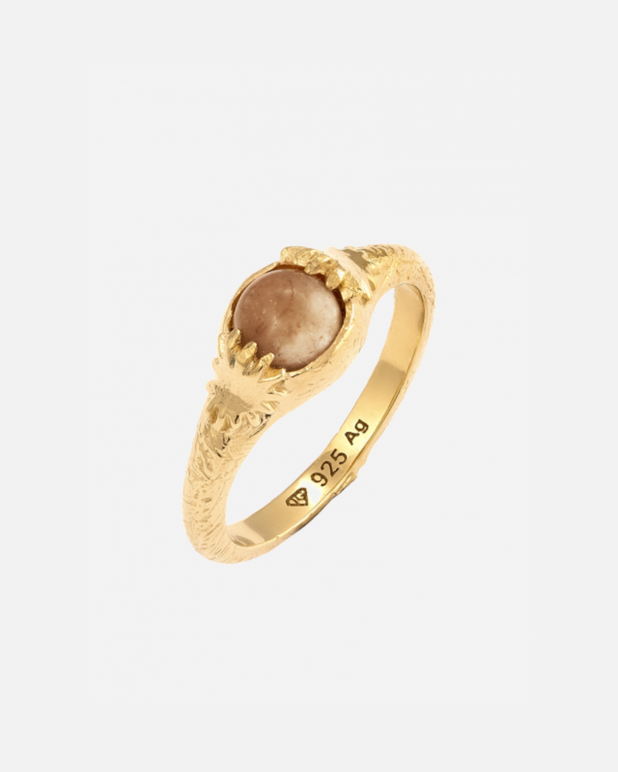 Ring für Weiblich Haze & Glory Default Brand Line Sonnenstein 925 Sterling Silber - Sun Whisper 56