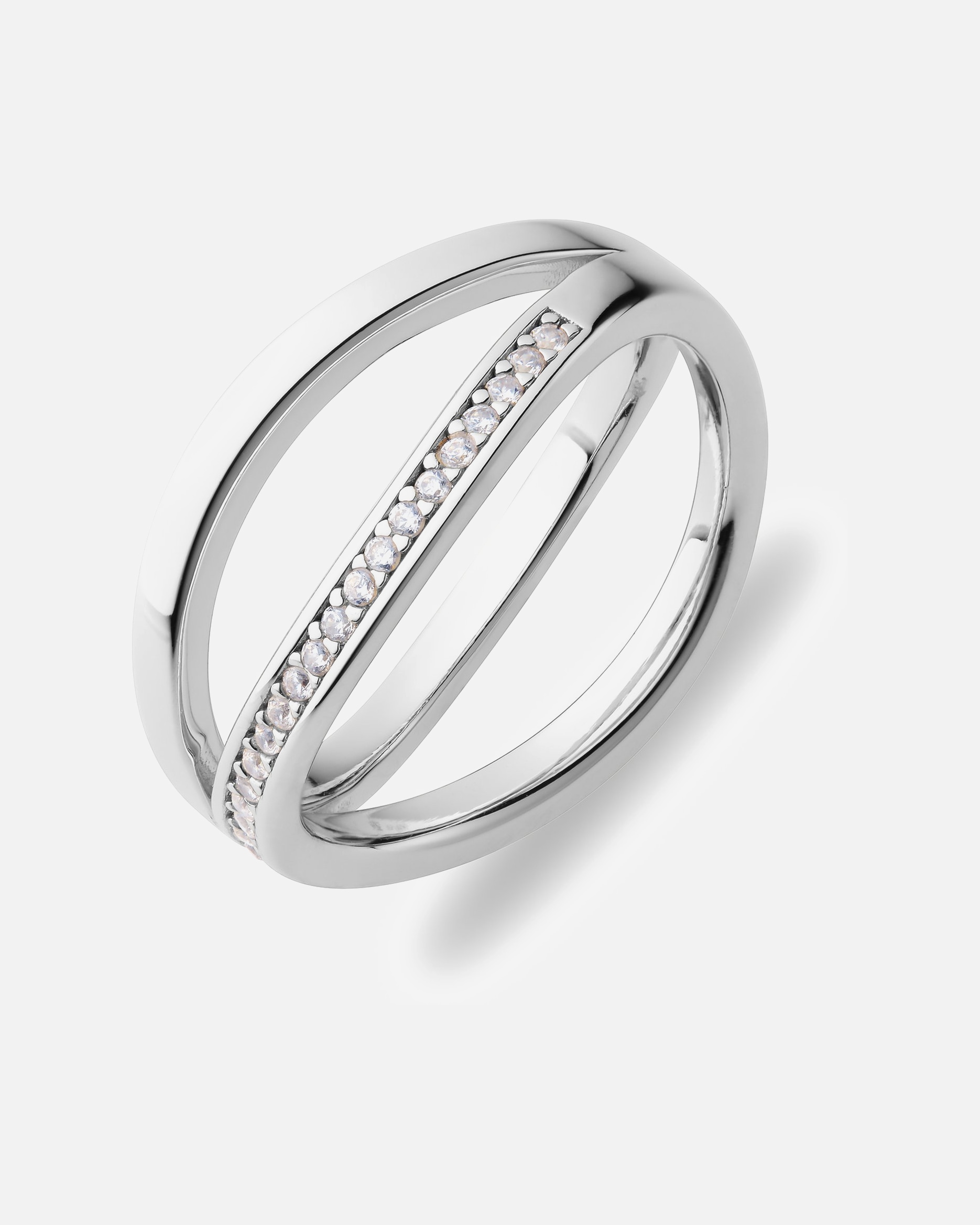 Ring für Weiblich Jette Damenring 925er Silber, recycelt 51