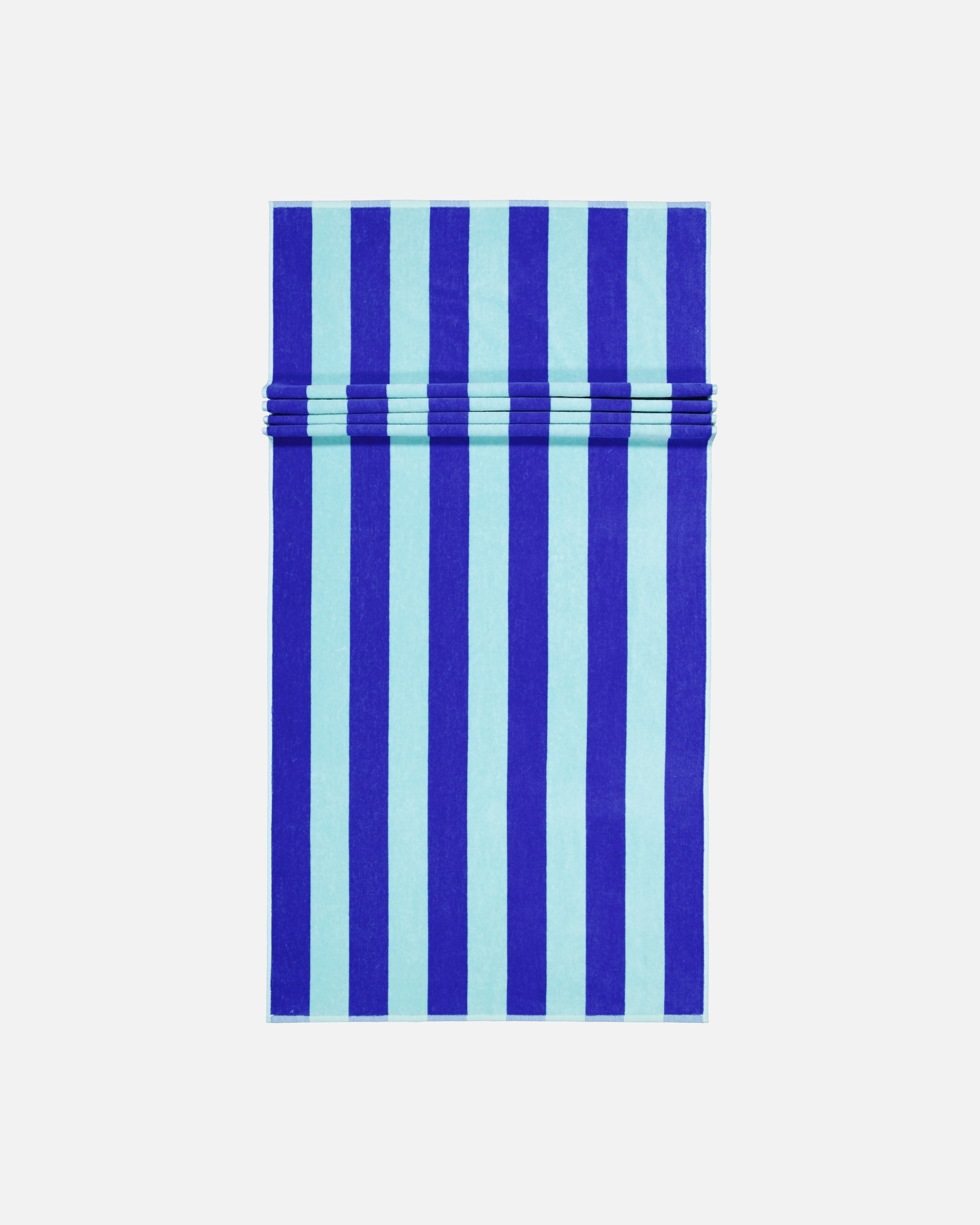 Handtuch für Unisex Cawö Cawö Strandtücher Beach Tropical Streifen 5577 aqua - 11 80x180 cm