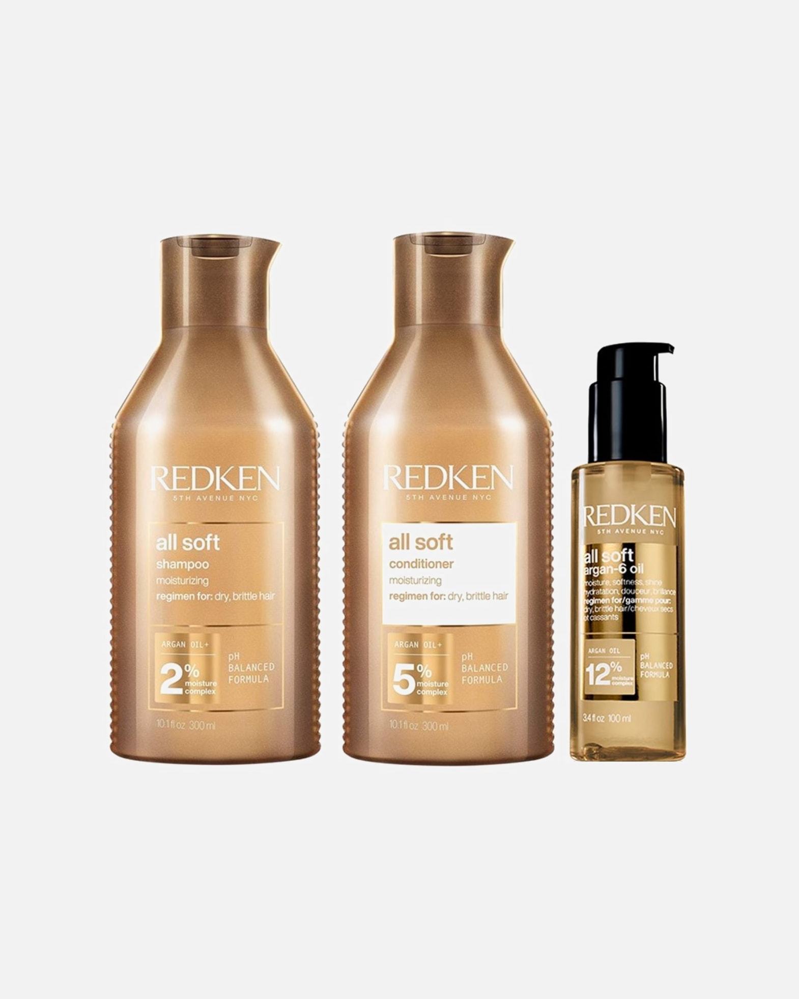 Haarpflegeset für Weiblich Redken All Soft Bundle Argan Oil 1 Stück