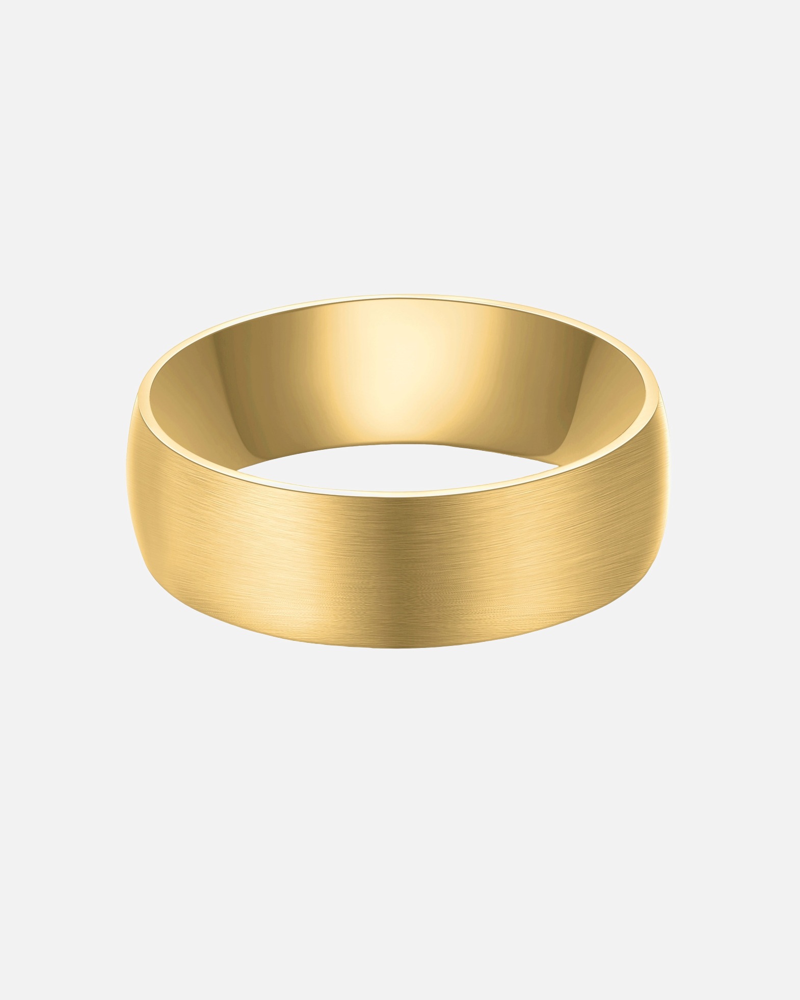 Ring für Männlich True Rebels Ring aus Edelstahl in Gelbgold 58