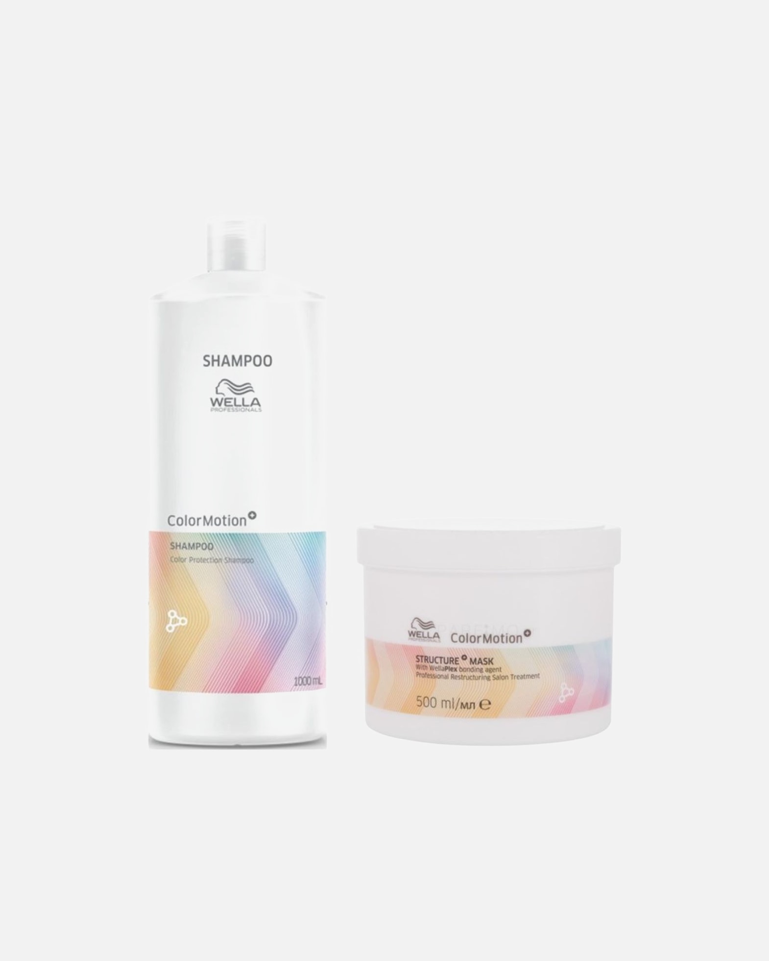 Haarpflegeset für Weiblich Wella ColorMotion Set XL (Shampoo/ Maske) 1 Stück