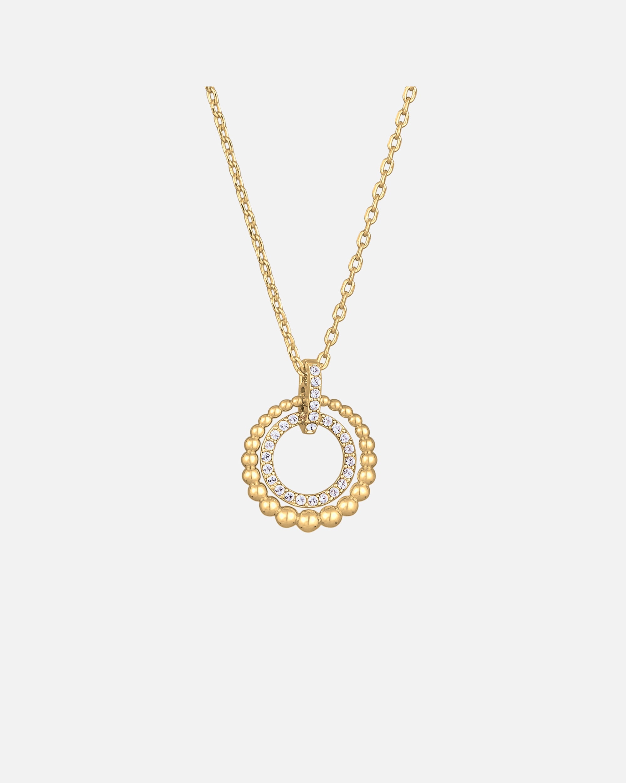 Halskette für Weiblich Elli Kreis Kristalle Anhänger 1 Stück