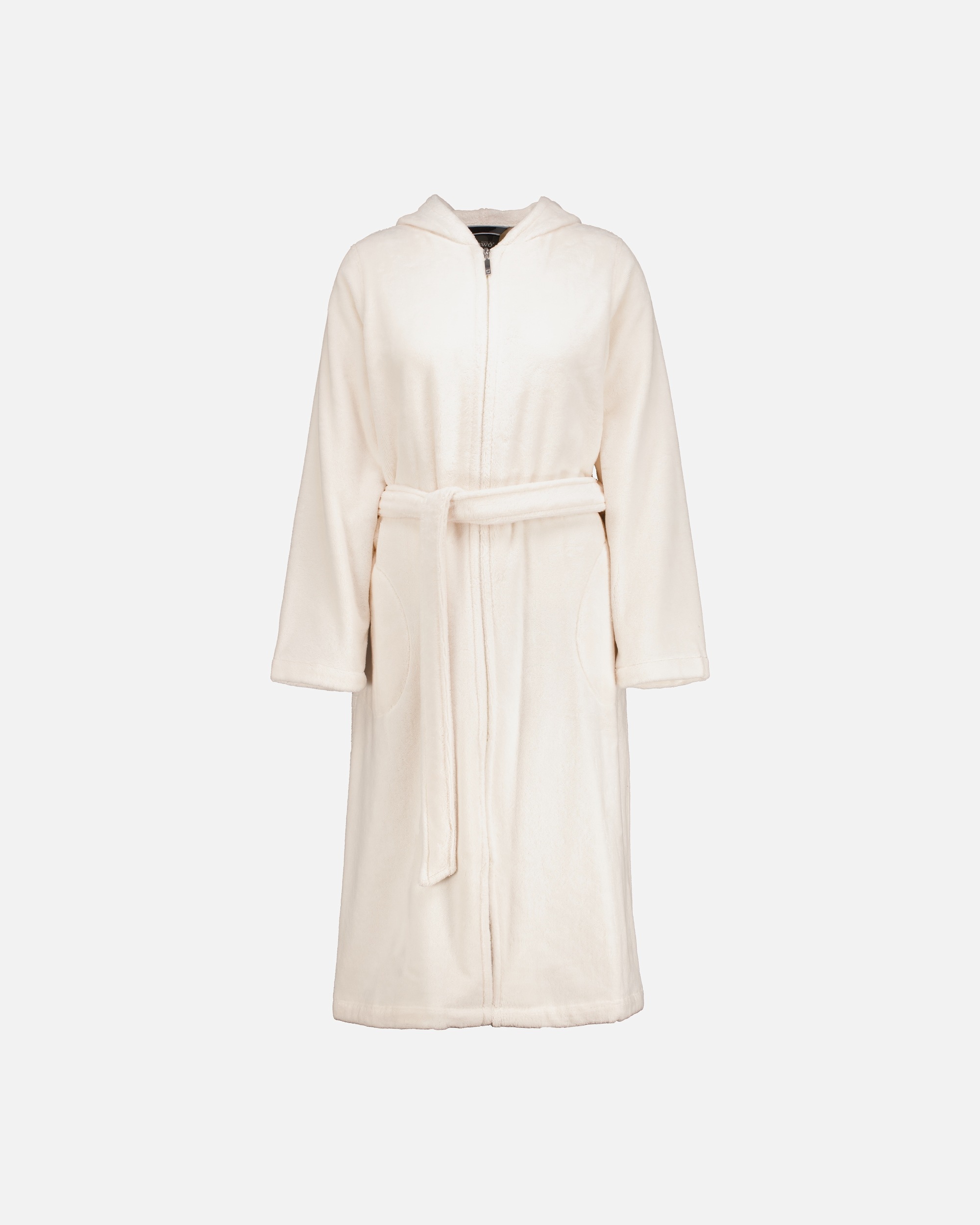 Bademantel für Unisex Cawö Cawö Bademäntel Damen Kapuze 837 champagner - 33 L
