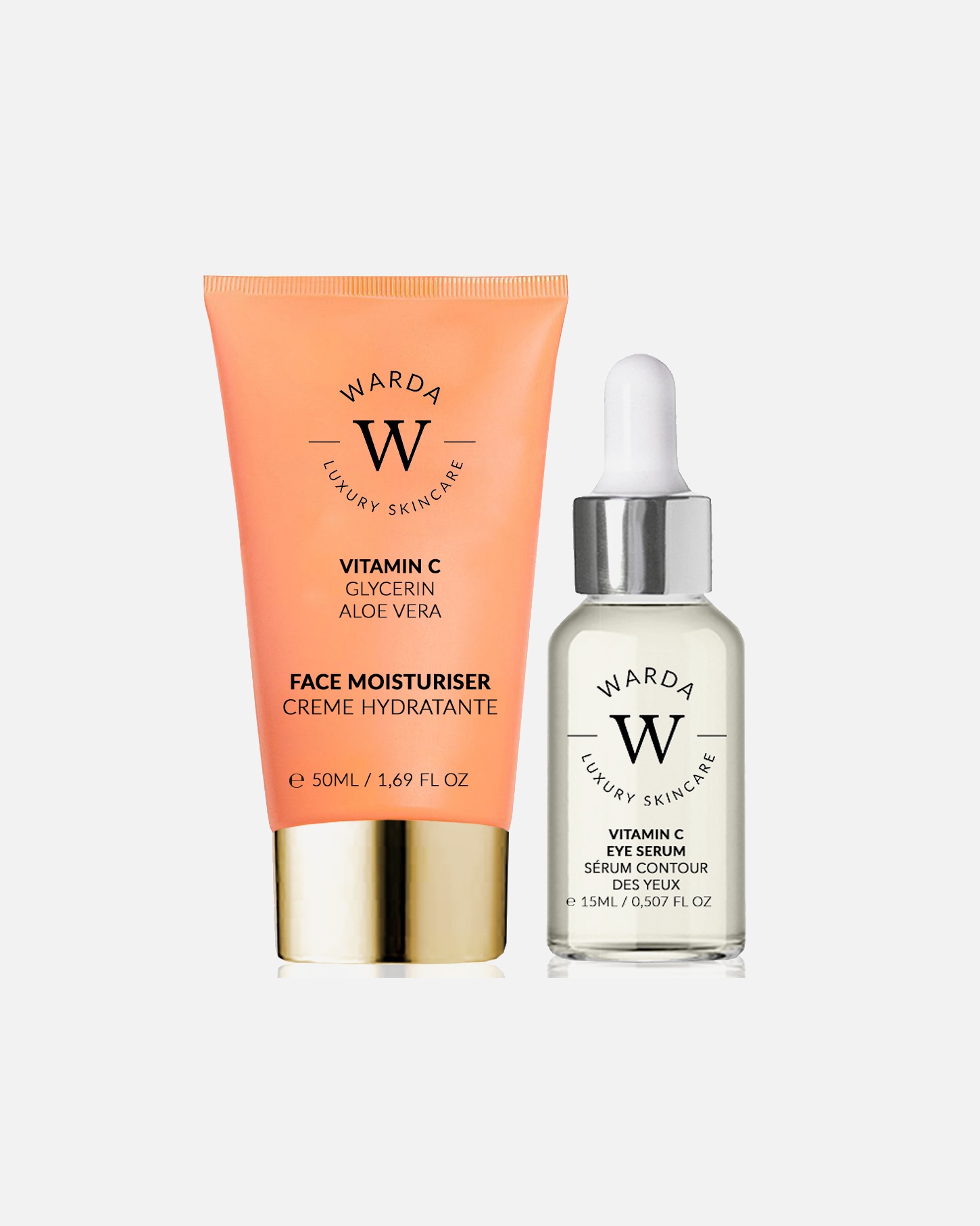 Gesichtspflegeset für Weiblich WARDA LUXURY SKINCARE Hyaluron serum Duo 1 Stück